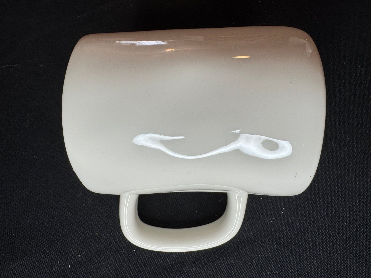 Rae Dunn Mr. Coffee Mug Cup by Magenta 4.5" Tall Excellent Condition