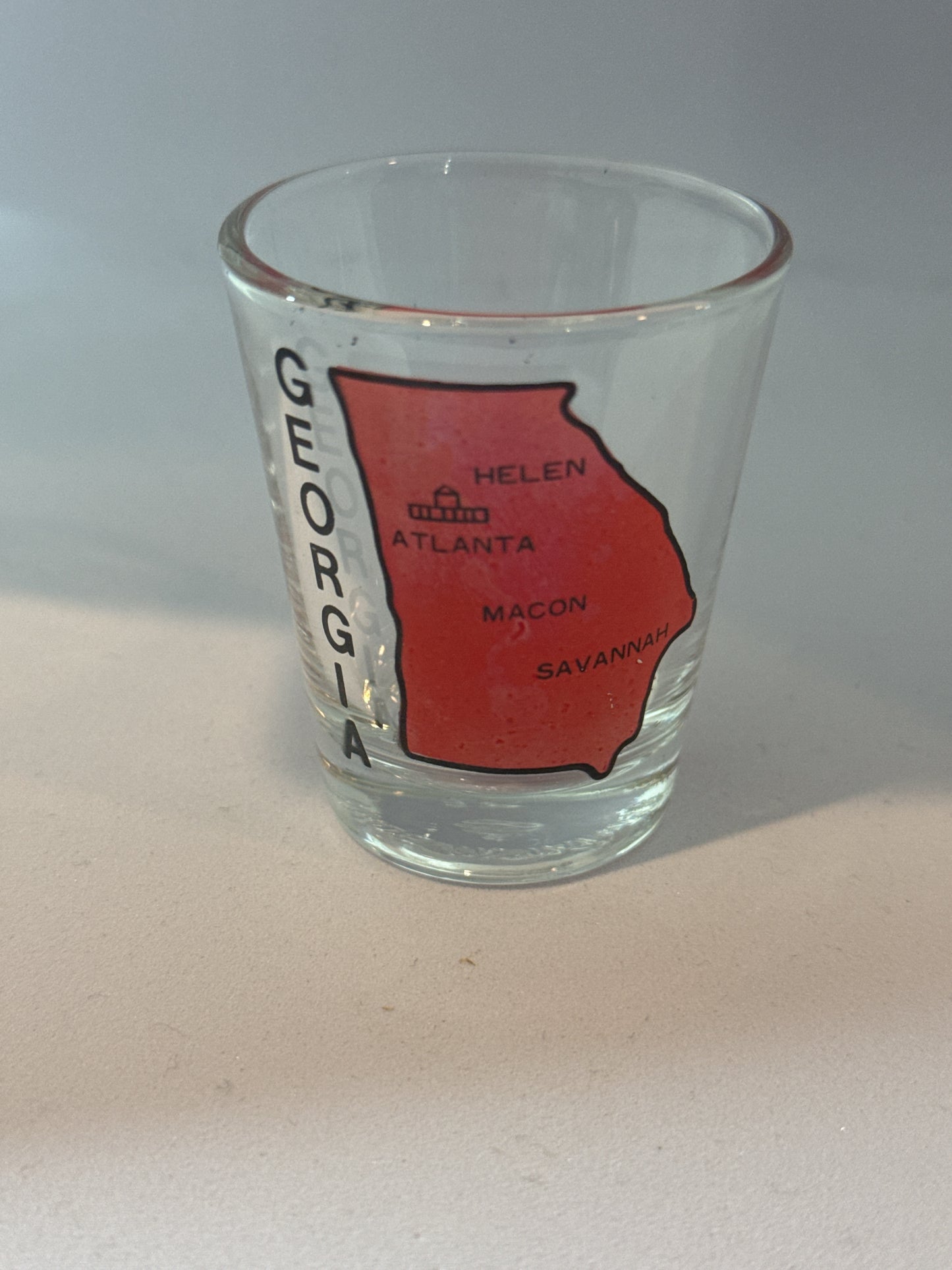 Georgia Shot Glass 2.25" Tall