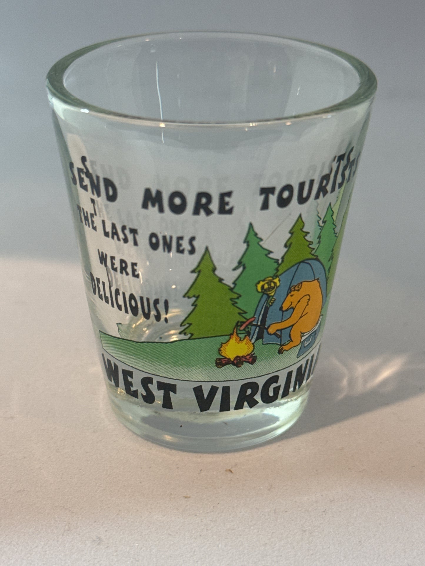 West Virginia Shot Glass 2.25" Tall