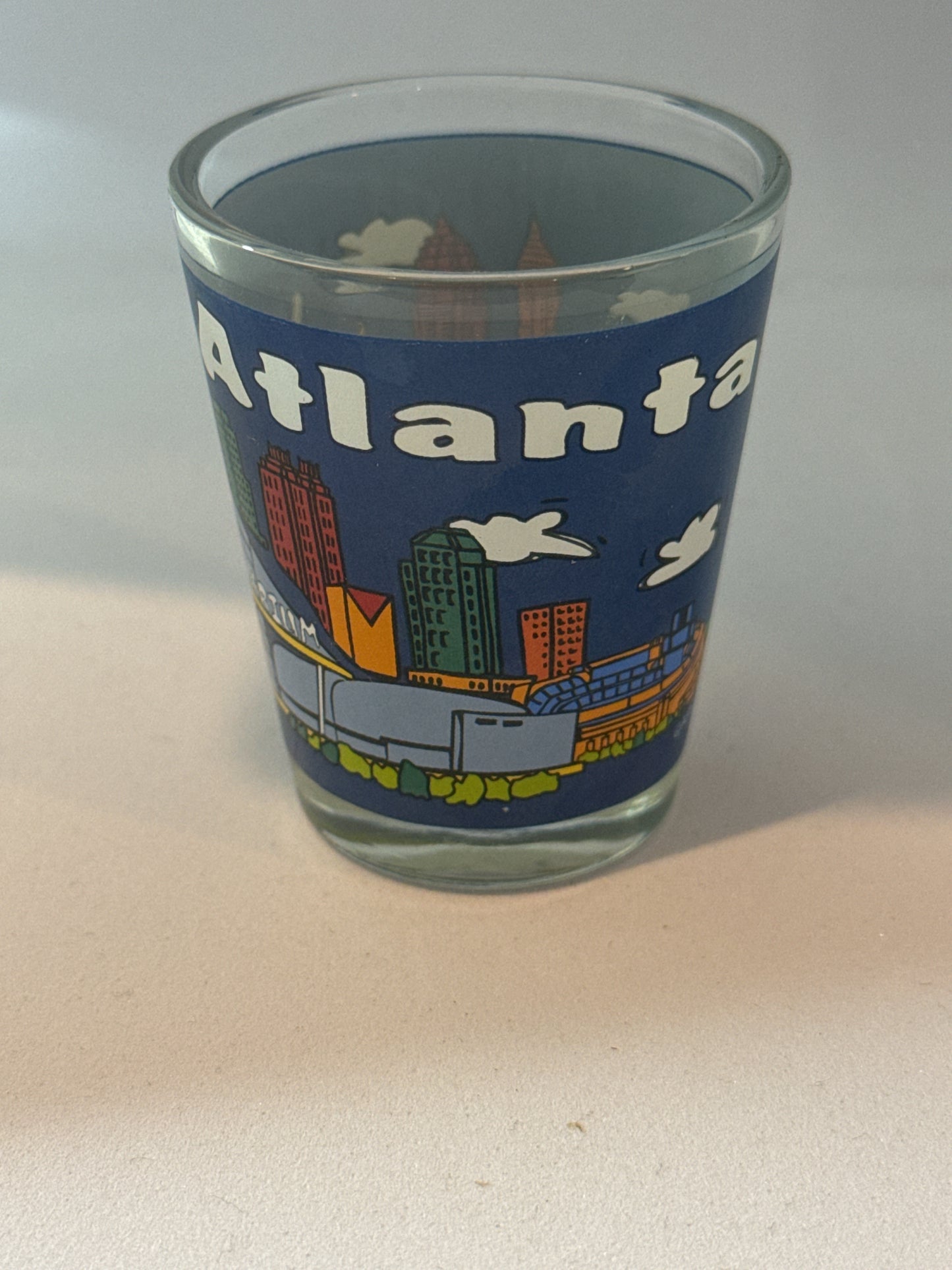 Atlanta GA Shot Glass 2.25" Tall