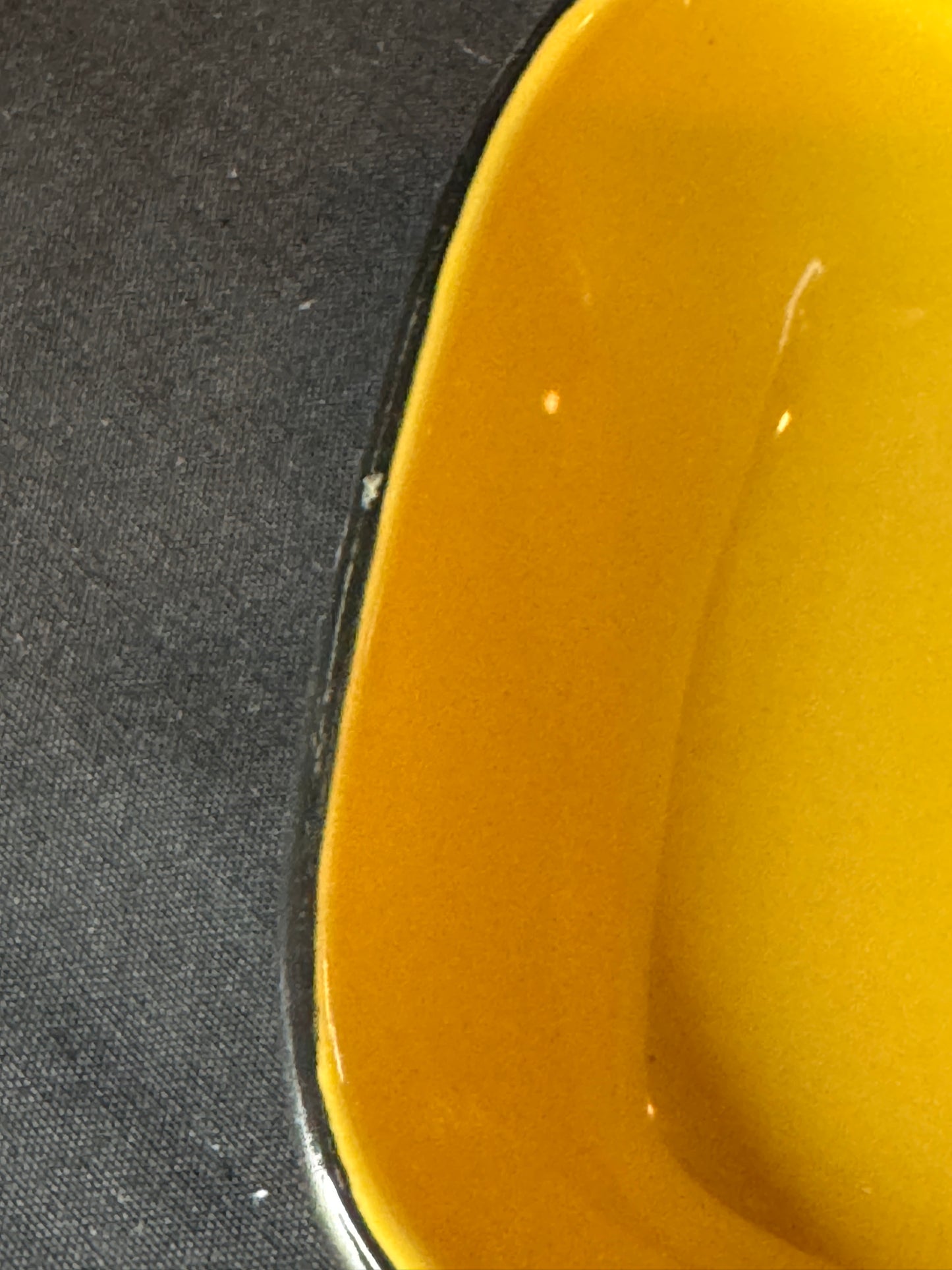 Corelle Hearthstone Square Soup Cereal Bowl 6.75" Turmeric Yellow