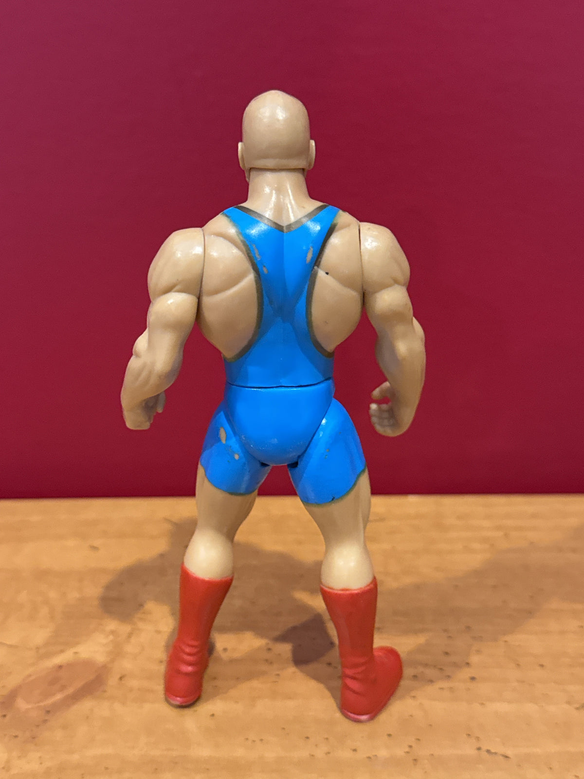 2006 Jakks Pacific WWE Kurt Angle 6.25" Tall Action Figure Blue Wrestling Gear