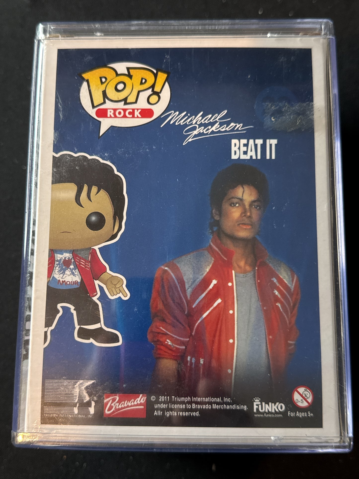 Funko Pop! Michael Jackson Beat It Vinyl Figure #23 In Hard Protective Case