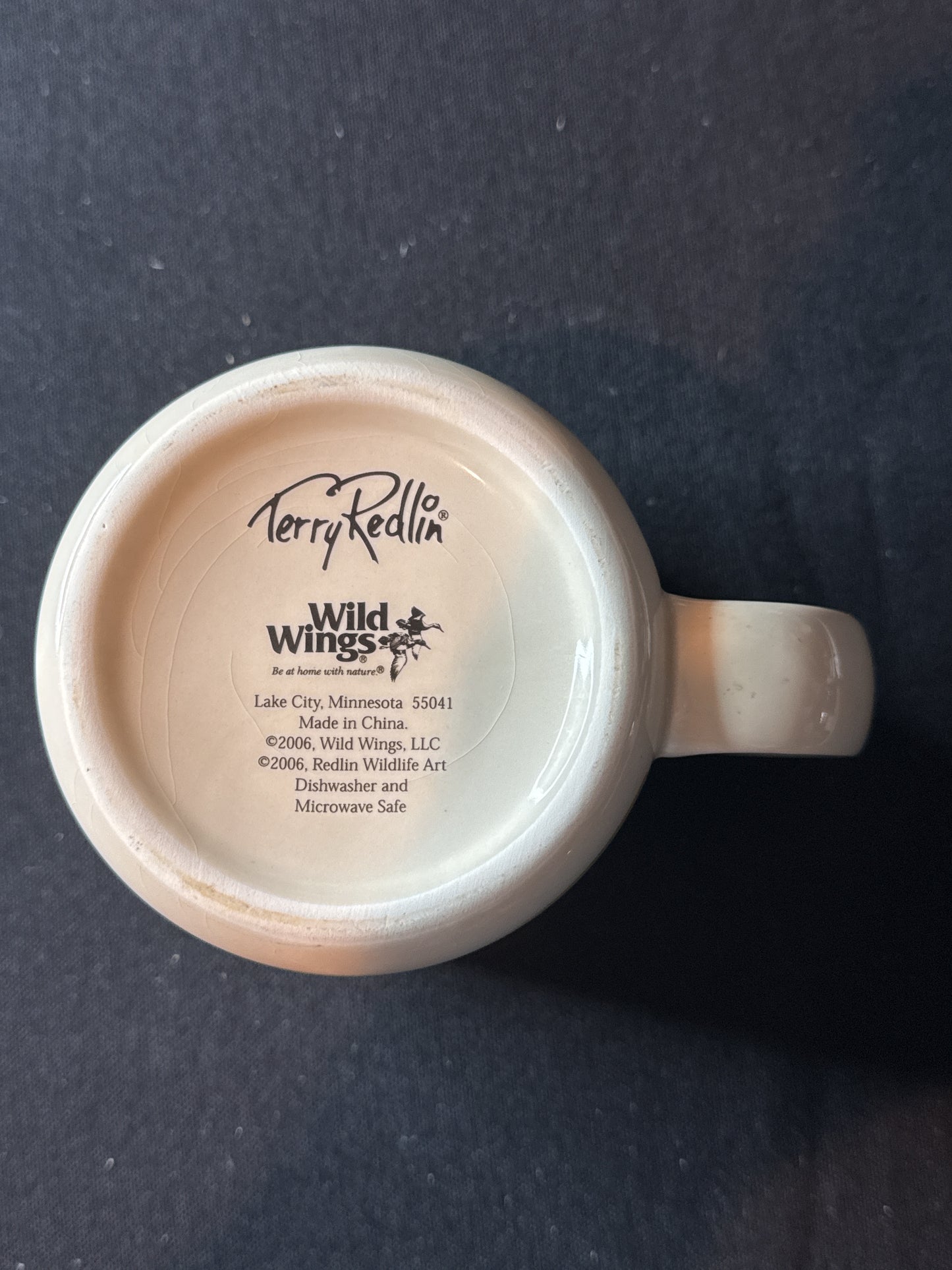 2006 Wild Wings Terry Redlin Wildlife Art 12 oz Spring Run Off Coffee Cup Mug Ducks
