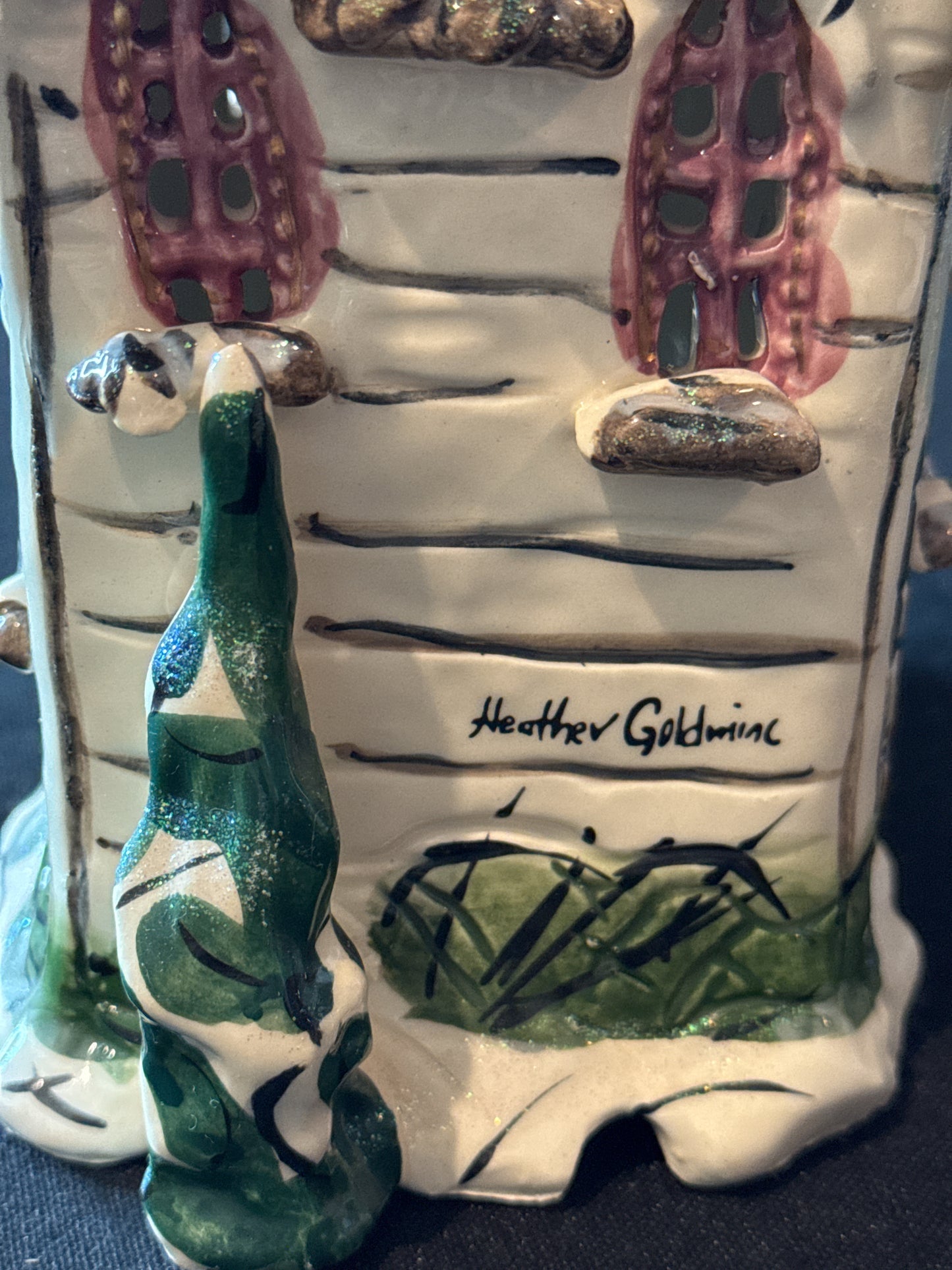 Blue Sky 2002 Clayworks Heather Goldminc Christmas Come All Ye Faithful Church