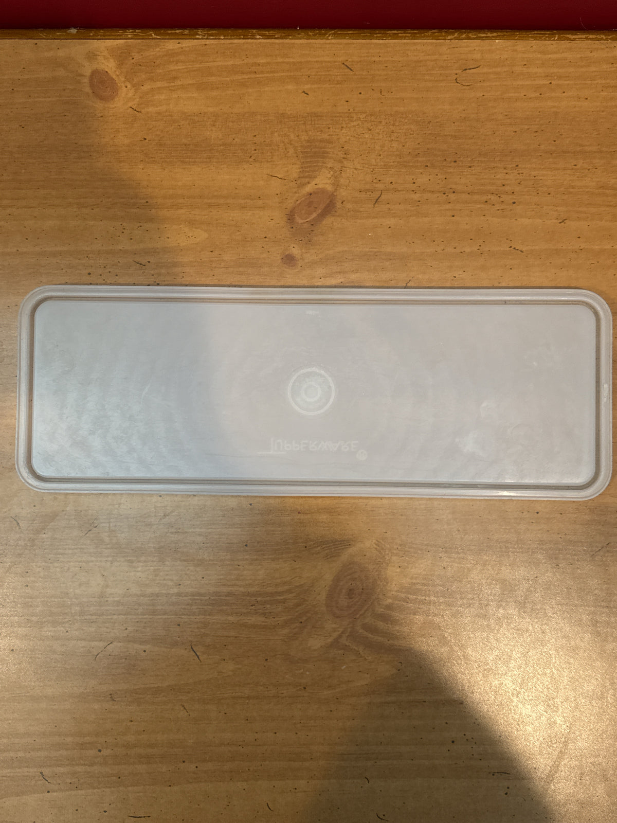 Tupperware Rectagular Replacement Lid #893-1 Celery Tub Cover 13" x 4.5"