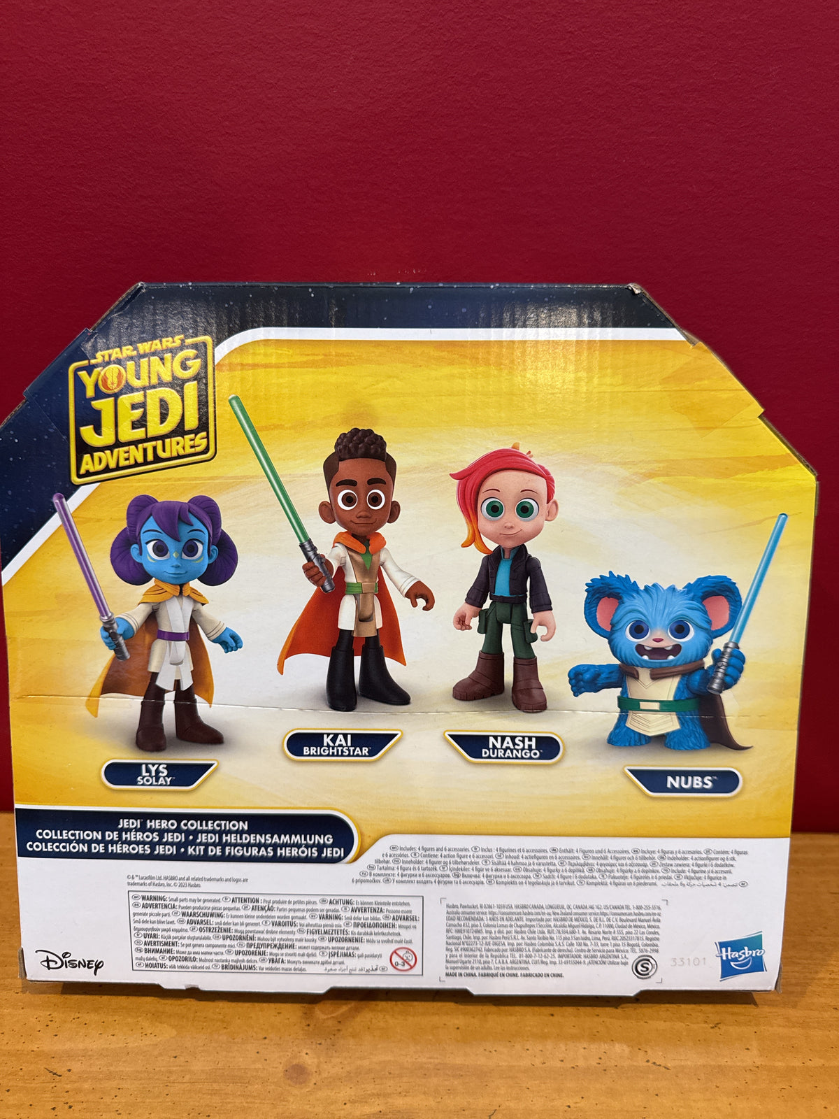 Star Wars Young Jedi Adventures Collection 4 Piece Playset New in Package
