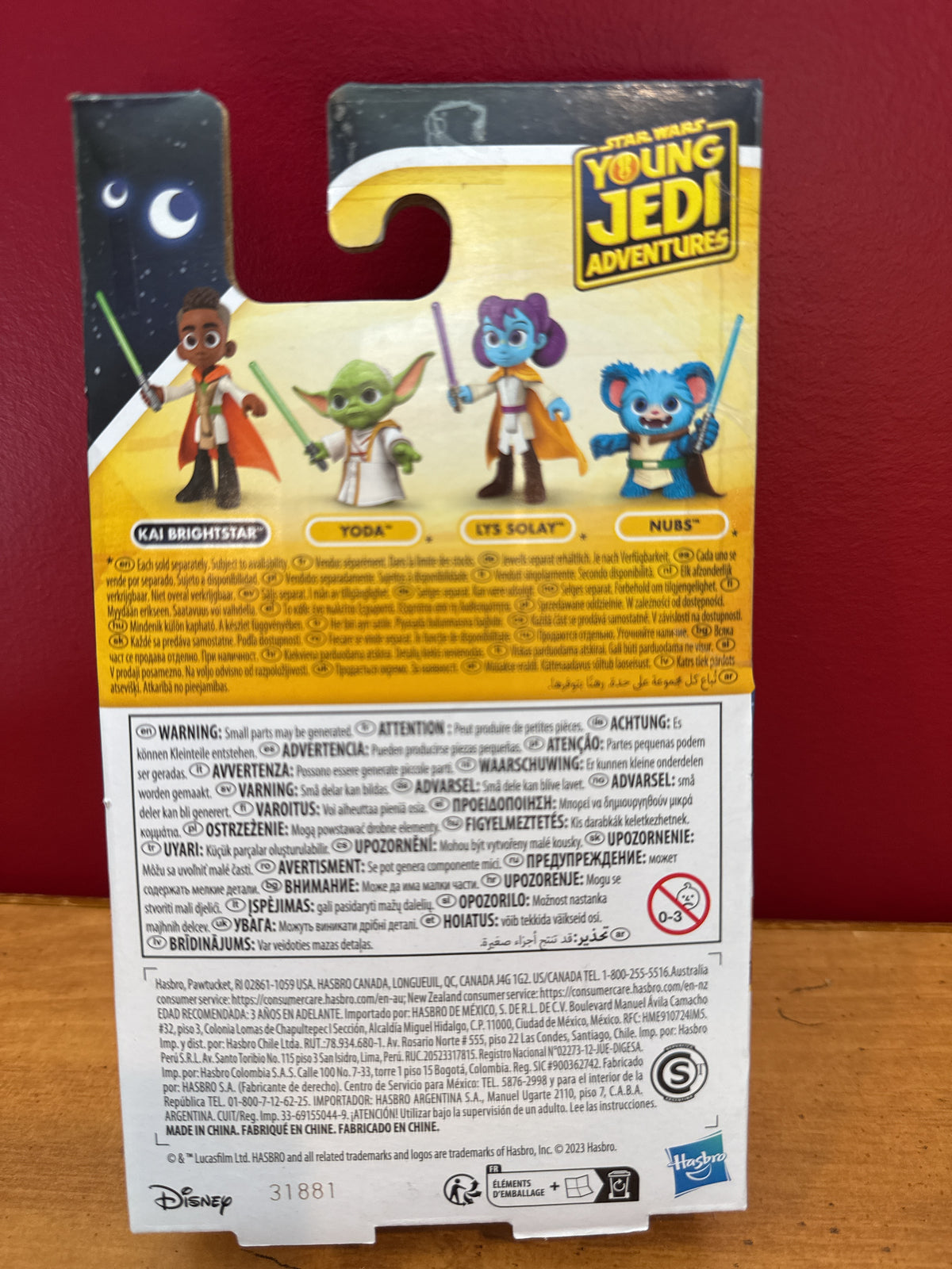 Kai Brightstar Star Wars Young Jedi Adventures Toy Action Figure Disney New in Package