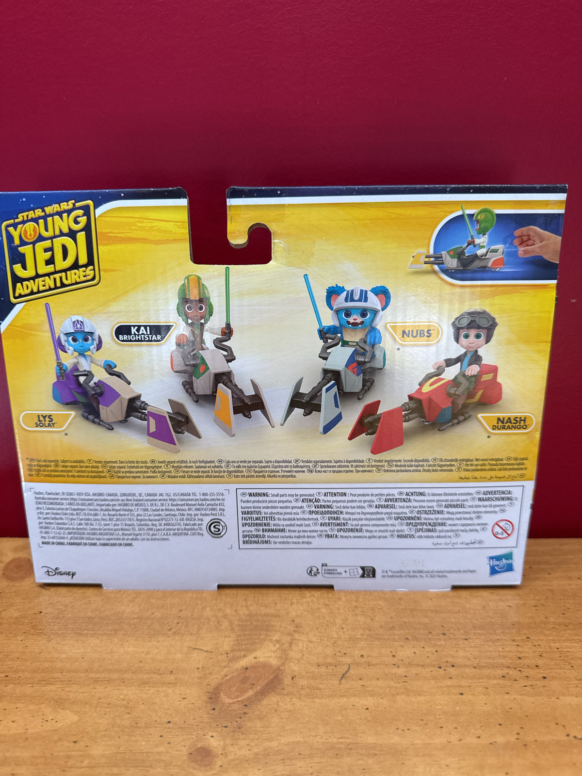 Kay Brightstar Speeder Bike Vehicle Star Wars Young Jedi Adventures Toy Figure New in Package