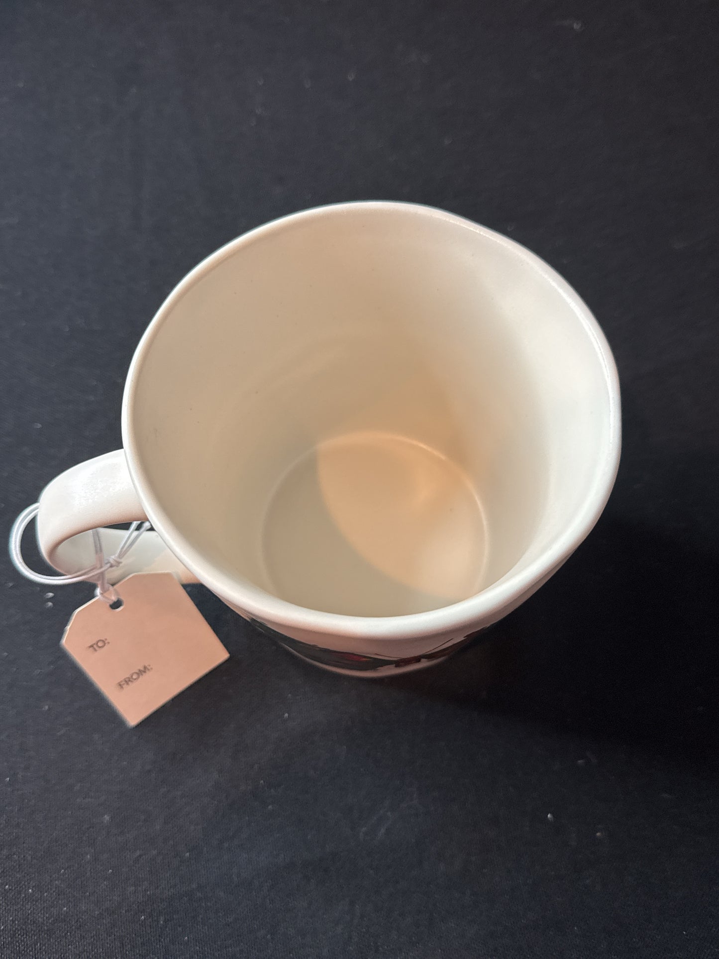 Amanda Greenwood Gucci Locking G Logo Butterfly Mug Cup Designer Gift Tag New