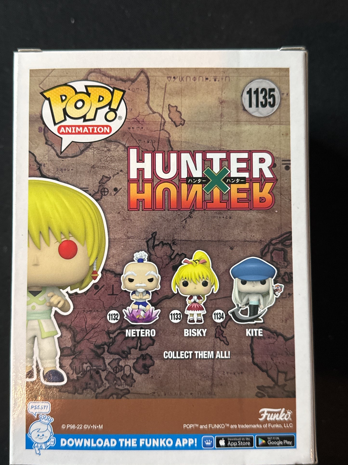 Funko Pop! Hunter Kurapika Vinyl Figure #1135 Funko Special Edition New in Box