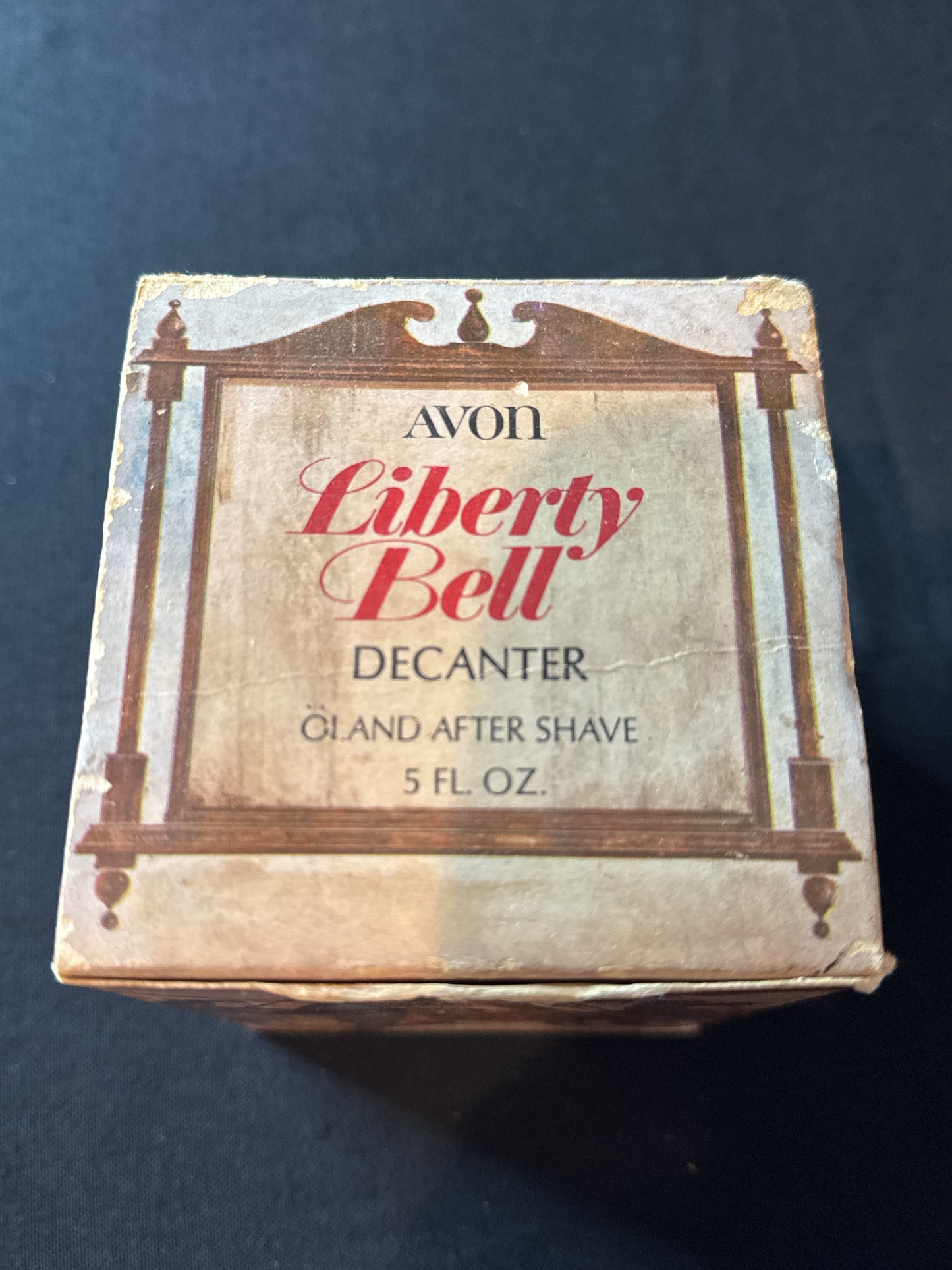 Avon Liberty Bell Decanter Oland After Shave 5 Fluid Ounces New Contains After Shave New in Box