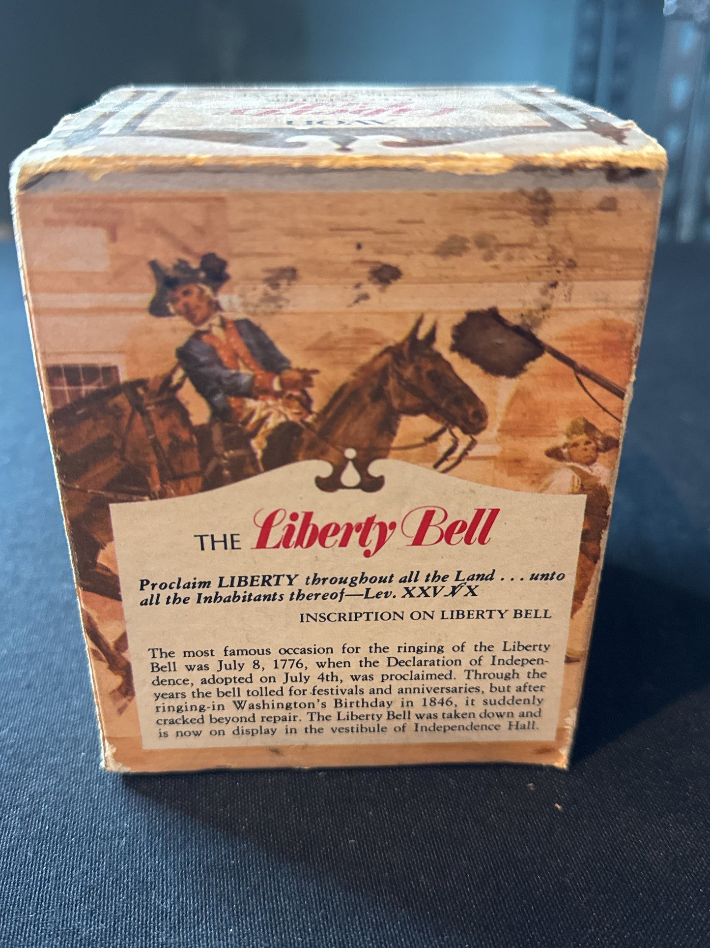 Avon Liberty Bell Decanter Oland After Shave 5 Fluid Ounces New Contains After Shave New in Box