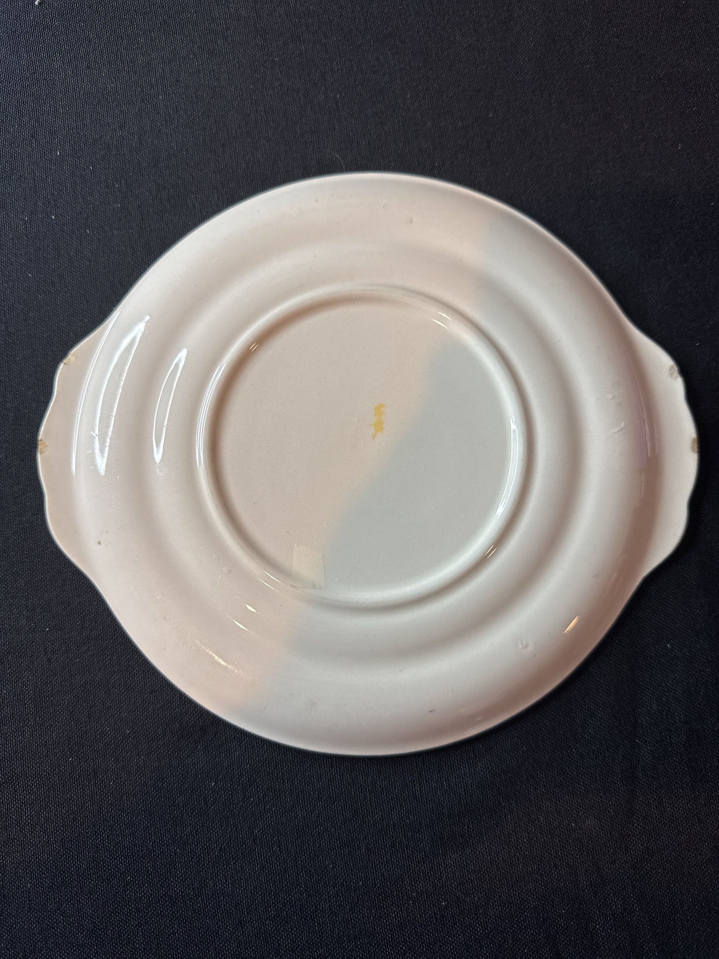 Sebring Pottery Chantilly China Set of 3 Relish/Gravy Underplates Serving Dishes 8 1/8" Wide