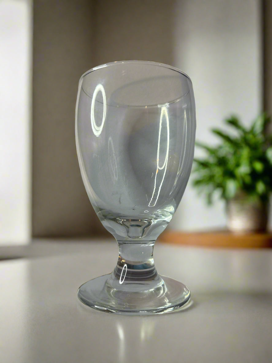 Embassy Water Goblet by Libbey Glass Company 5.25" Tall 8oz