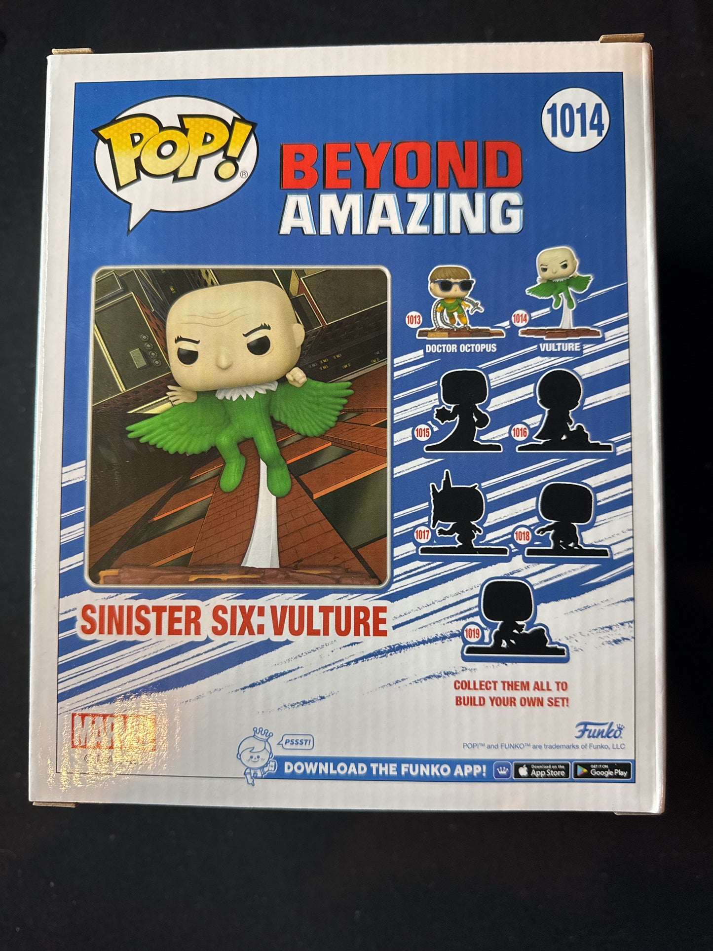 Funko Pop! Sinister Six: Vulture #1014 Marvel Amazon Exclusive Large Stand Bobble Head