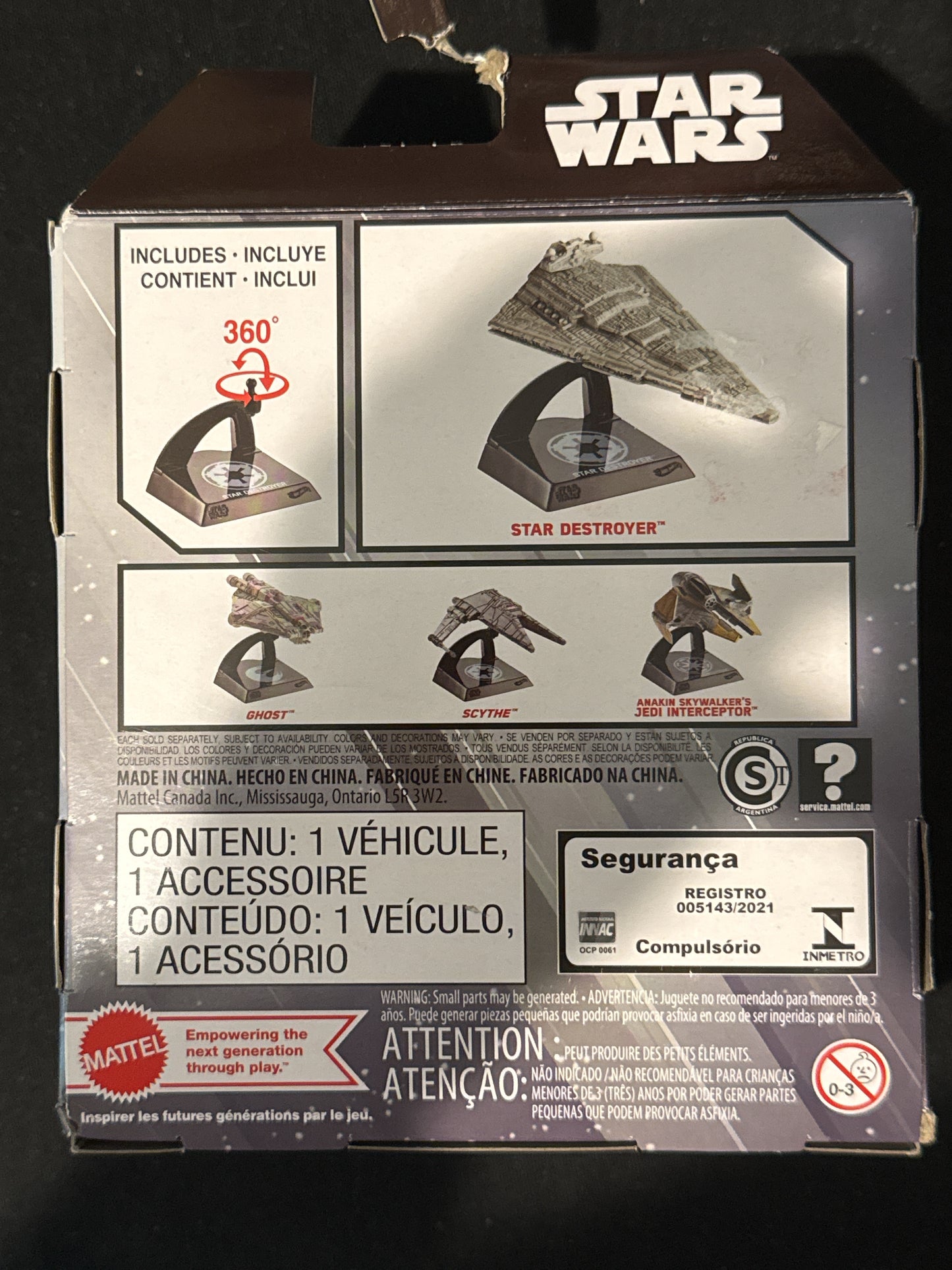 Star Wars Hot Wheels Starships Select Star Destroyer New in Box