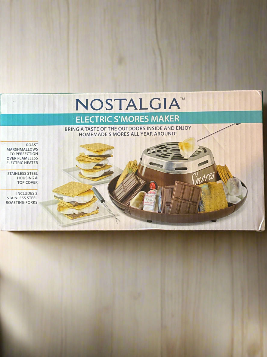 Nostalgia Electric S'Mores Make New in Box