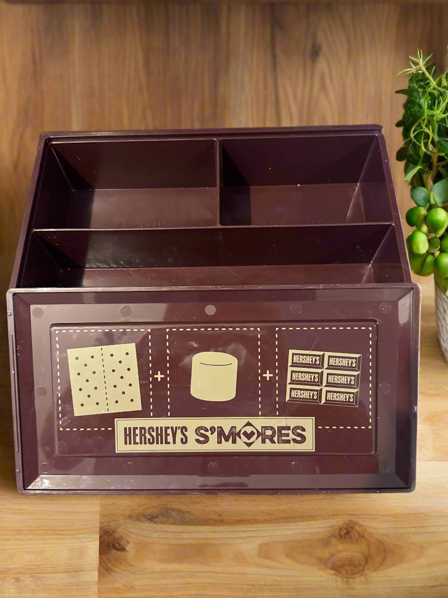 Glow In The Dark Hershey's S'mores Caddy 12" Long With Lid