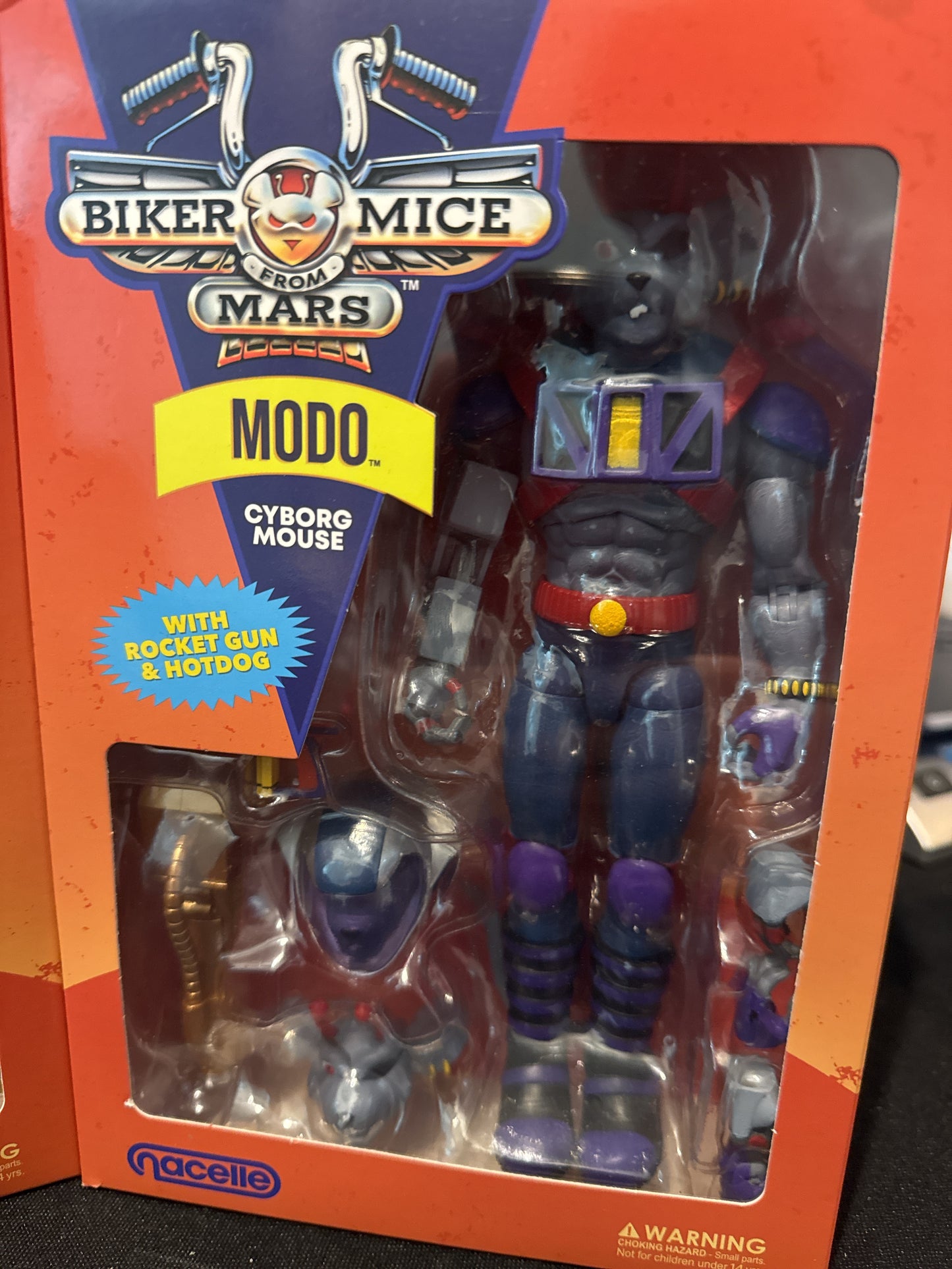 Biker Mice From Mars Complete Set Vinnie Throttle Modo New 2024 New in Box