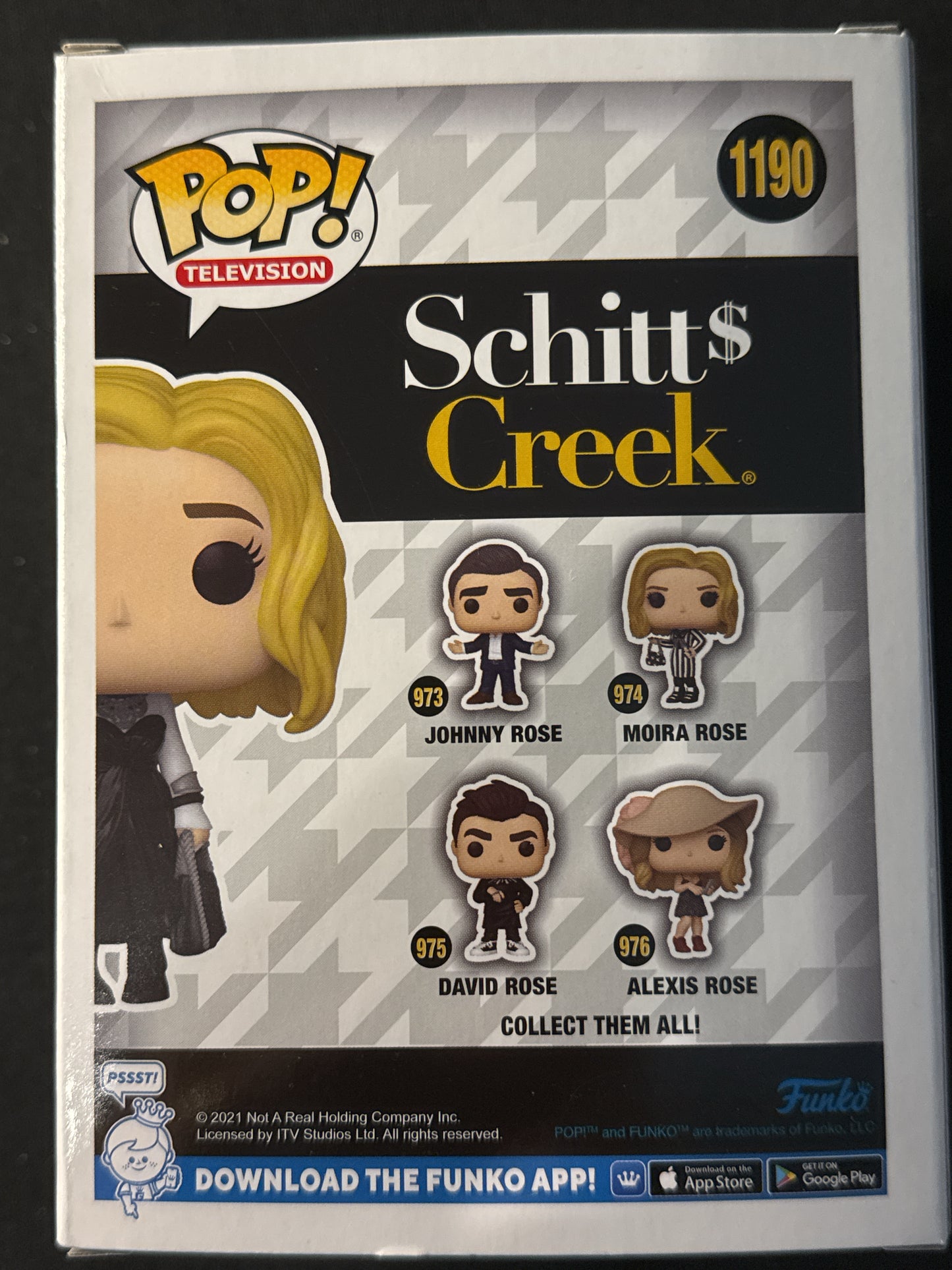 Funko Pop! Schitt$ Creek #1190 Moira Rose Vinyl Figure New in Box
