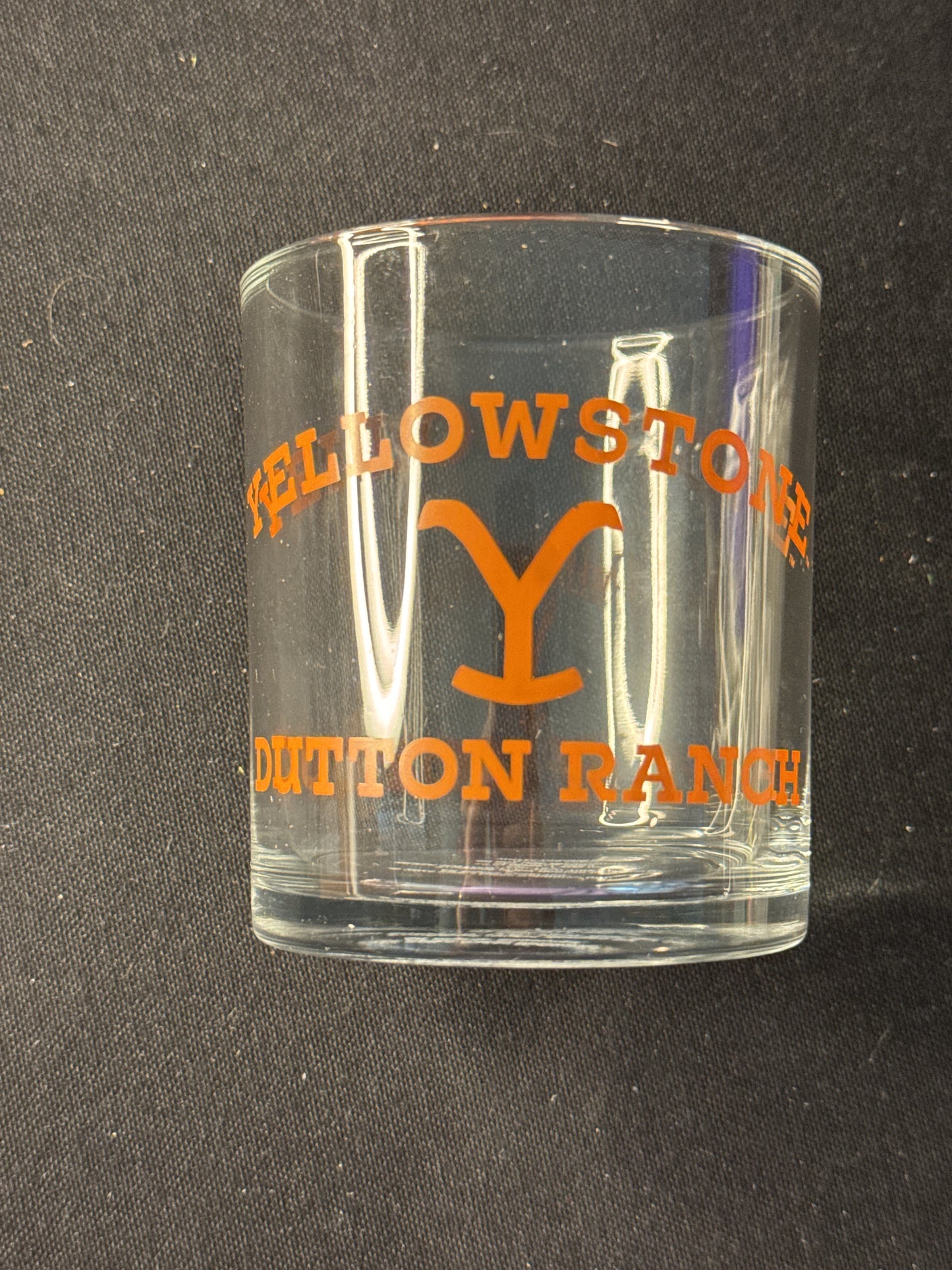 Yellowstone Dutton Ranch Glassware 10oz Whiskey Glass New in Box