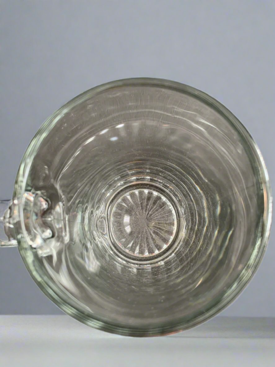 4 Large Glass Beer Mug Set. Holds 26 ounces