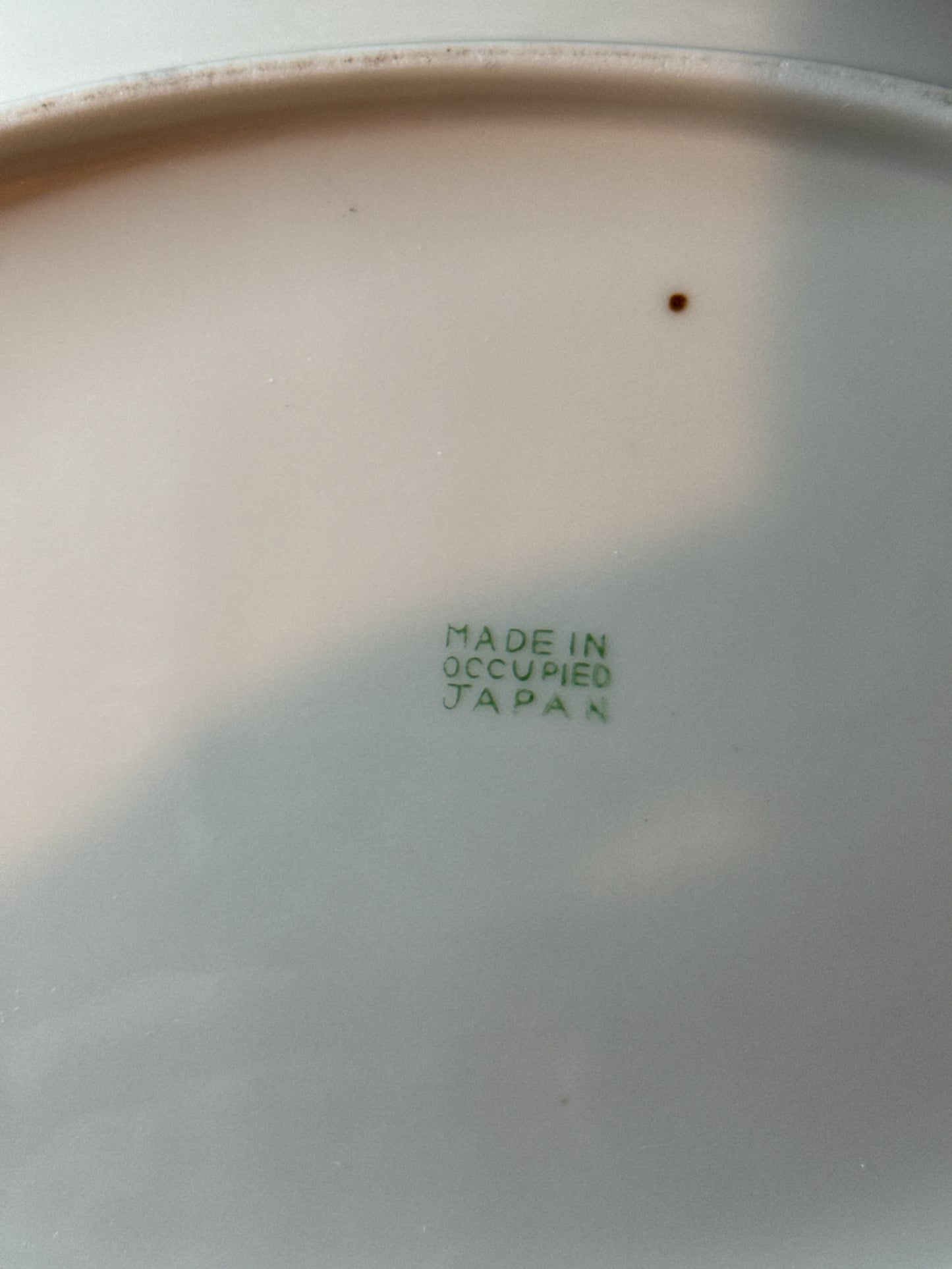 Oval Vegetable Bowl Made in Occupied Japan Pattern Jap4 11.75" Long x 8" Wide x 2.25" T