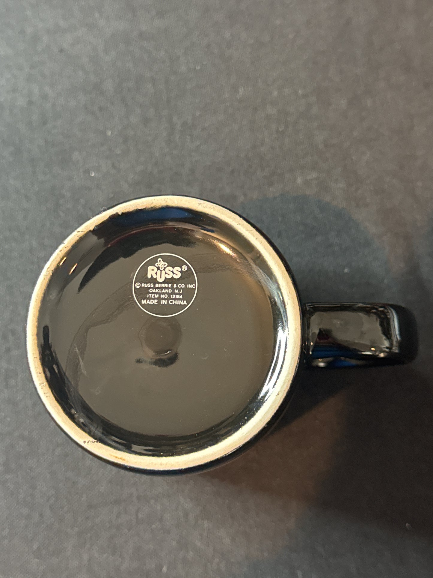 Life Begins At 60 Comedy Mug Black 3.75" Tall