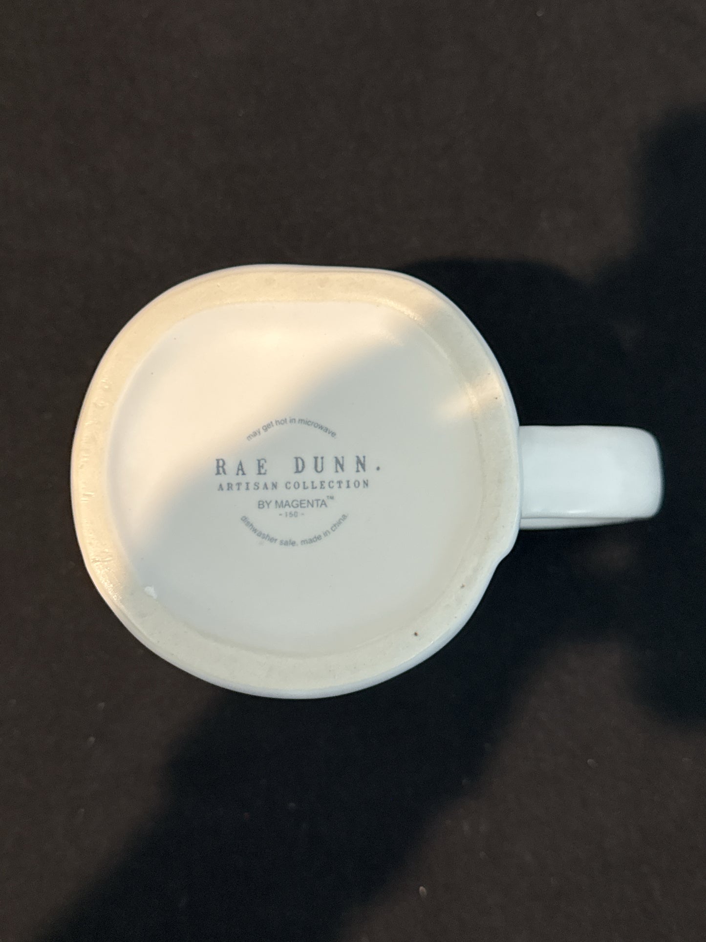 Rae Dunn Hump Day Large Coffee Mug Cup 4.75" Tall Artisan Collection by Magenta