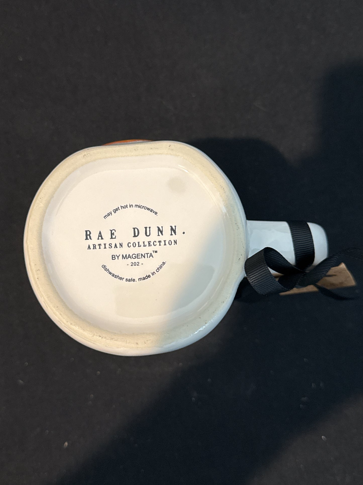 Rae Dunn Gourd-geous Tall Coffee Mug Cup New with Tags 5" Tall