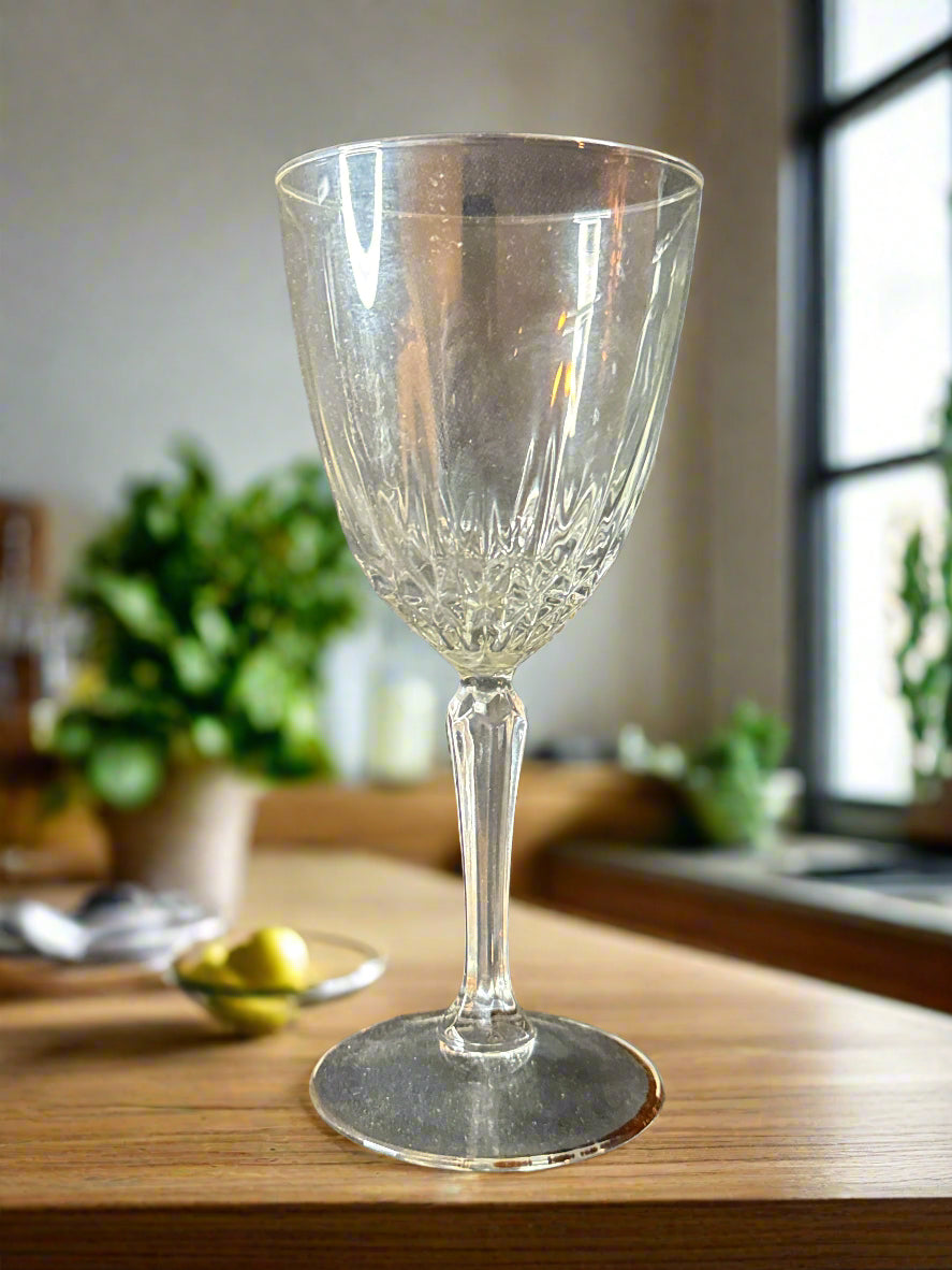 Wine Glass by Cristal D'Arques-Durand 6 7/8" Tall