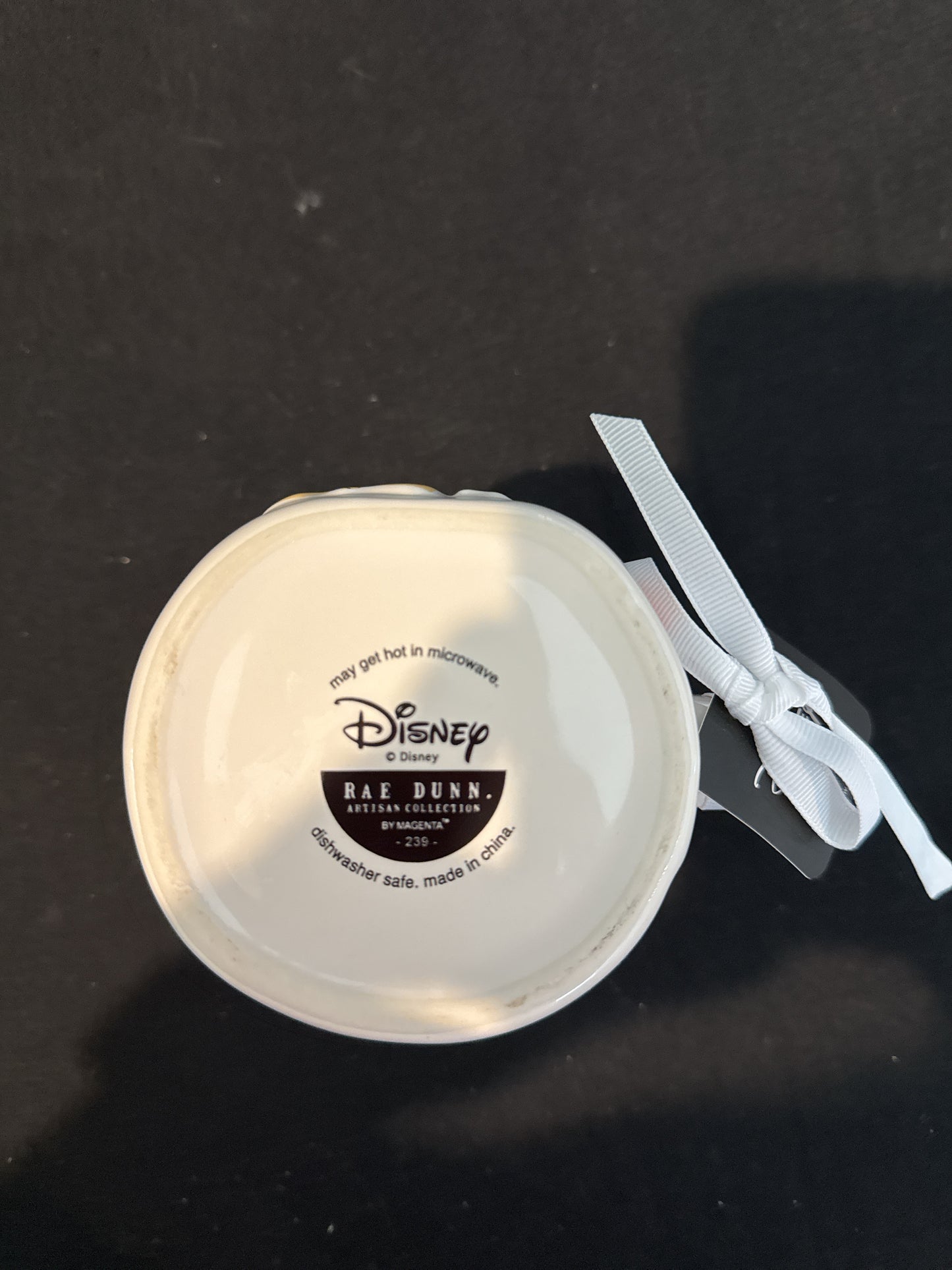 Rae Dunn Disney Pluto Frightful Fun Halloween 4.75" Tall Pink Interior New Coffee Cup Mug