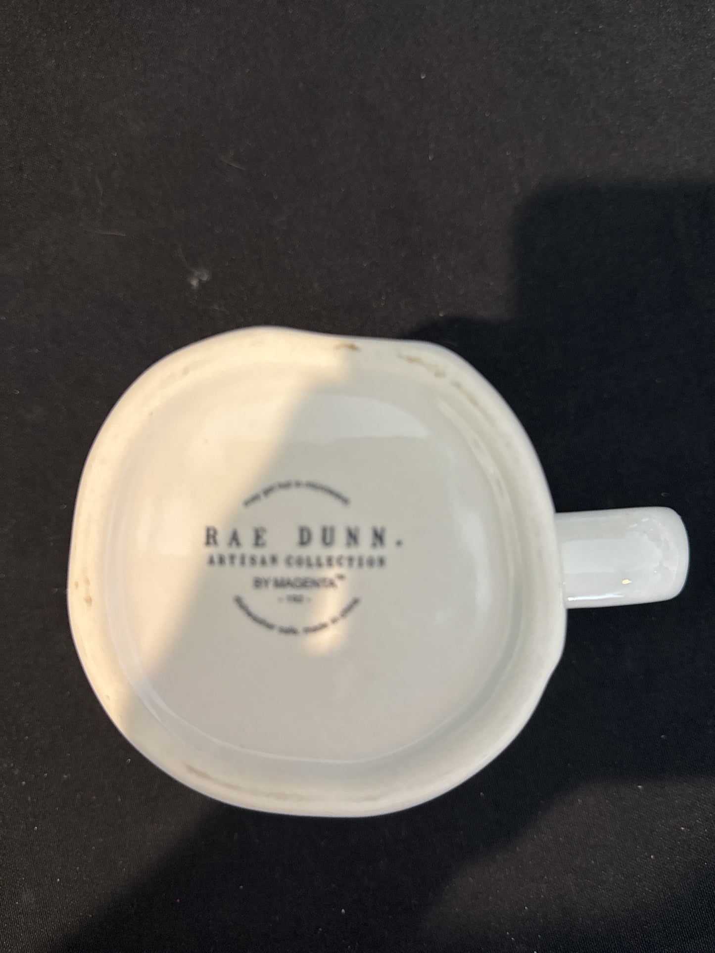 Rae Dunn ENJOY Large Coffee Mug Cup 4.75" Tall Artisan Collection by Magenta New