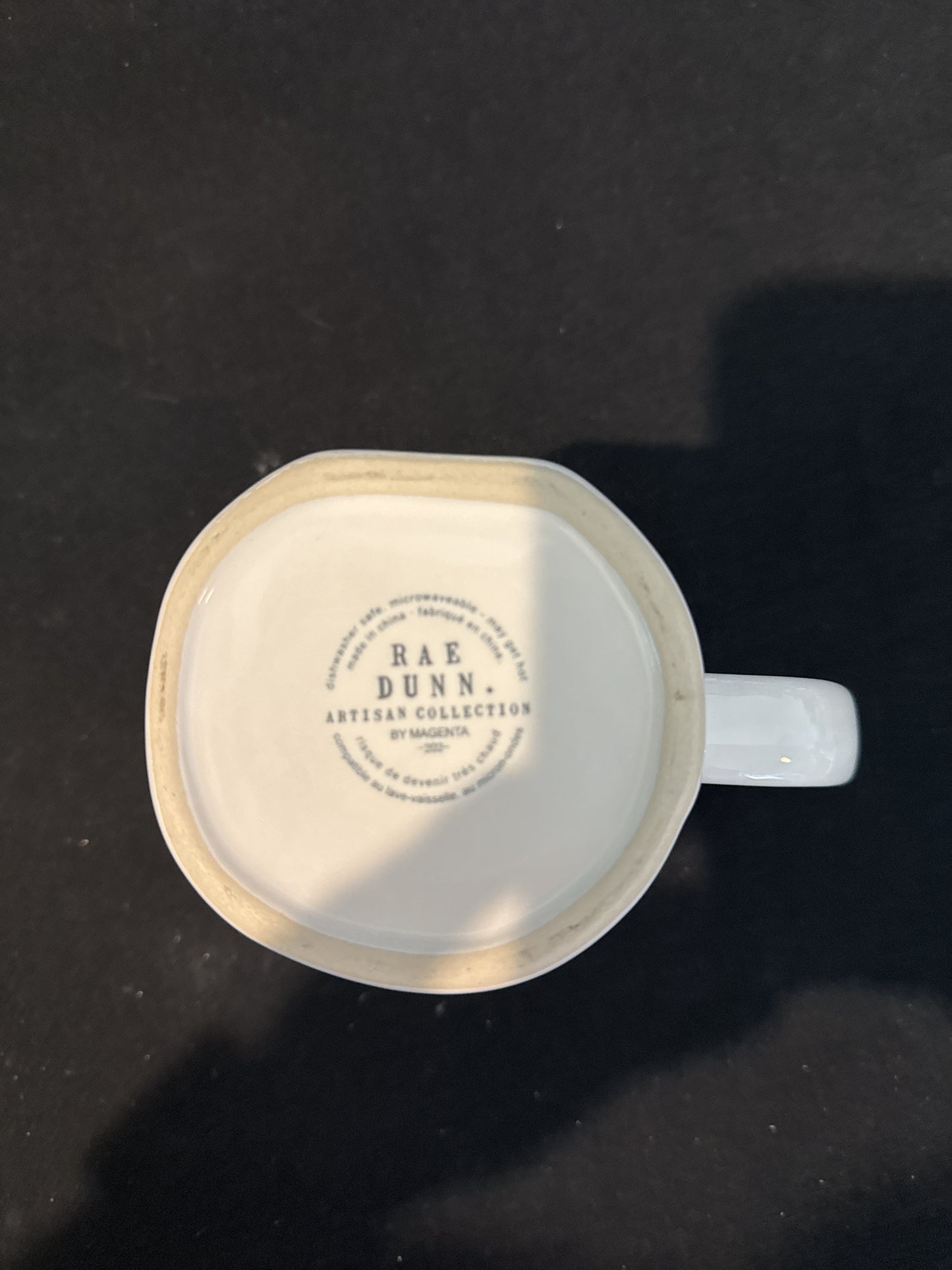 Rae Dunn Be Present Large Coffee Mug Cup 4.75" Tall Artisan Collection by Magenta New