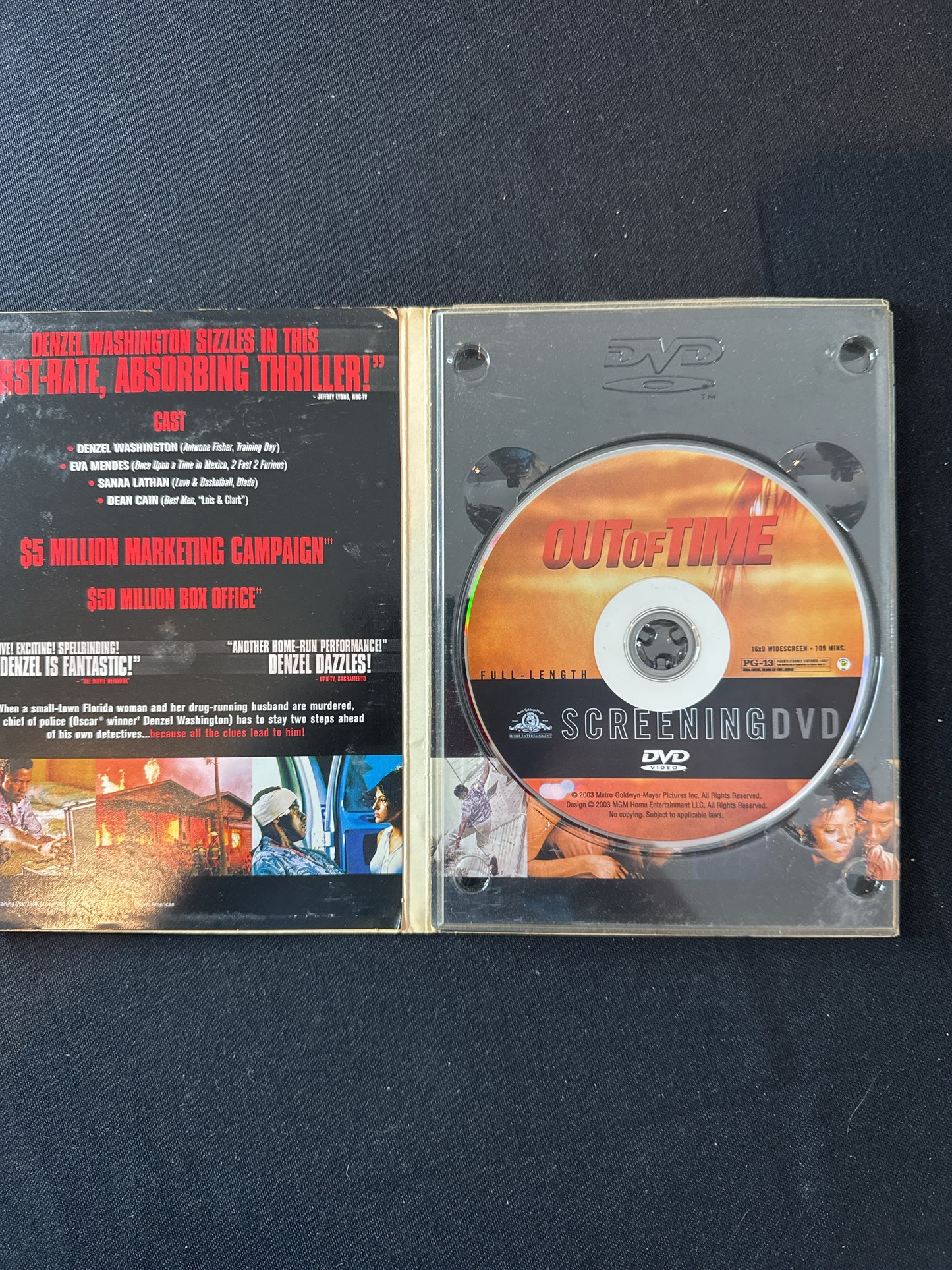 Out of Time DVD