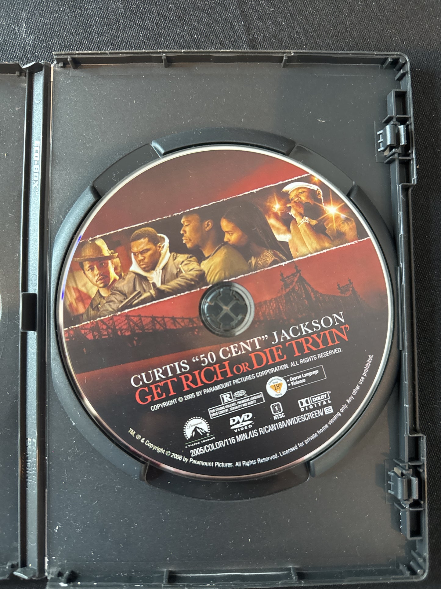 Get Rich or Die Tryin' DVD