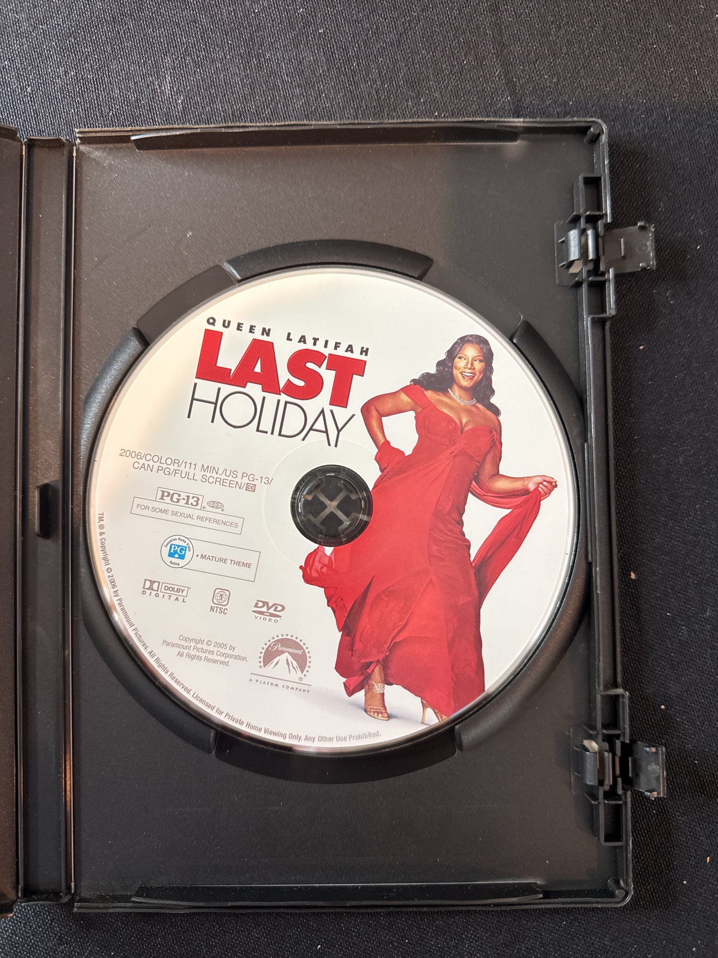 Last Holiday DVD
