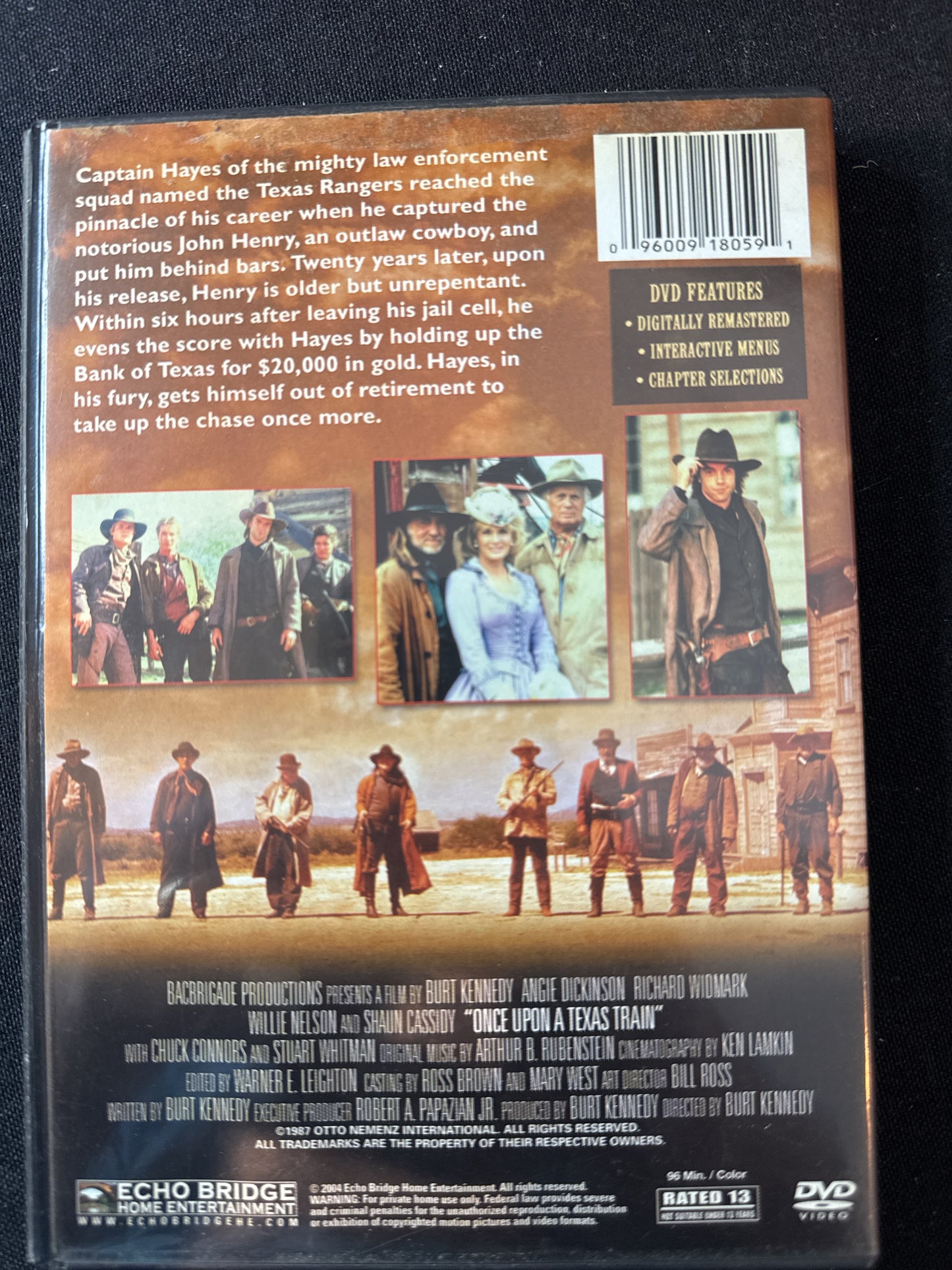 Once Upon A Texas Train DVD