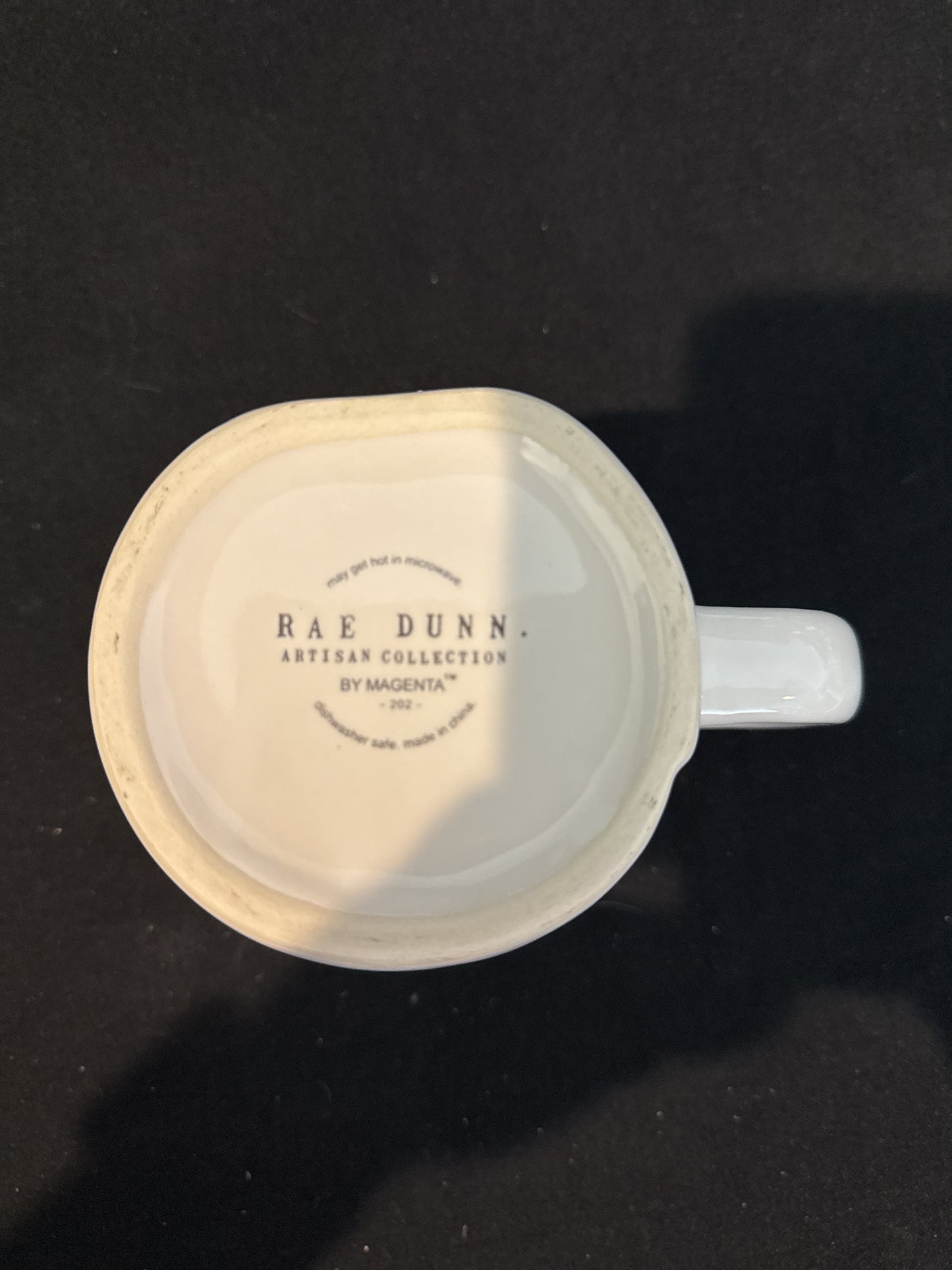 Rae Dunn BELIEVE IN CHANGE Large Coffee Cup Mug 4.75" Tall New Artisan Collection