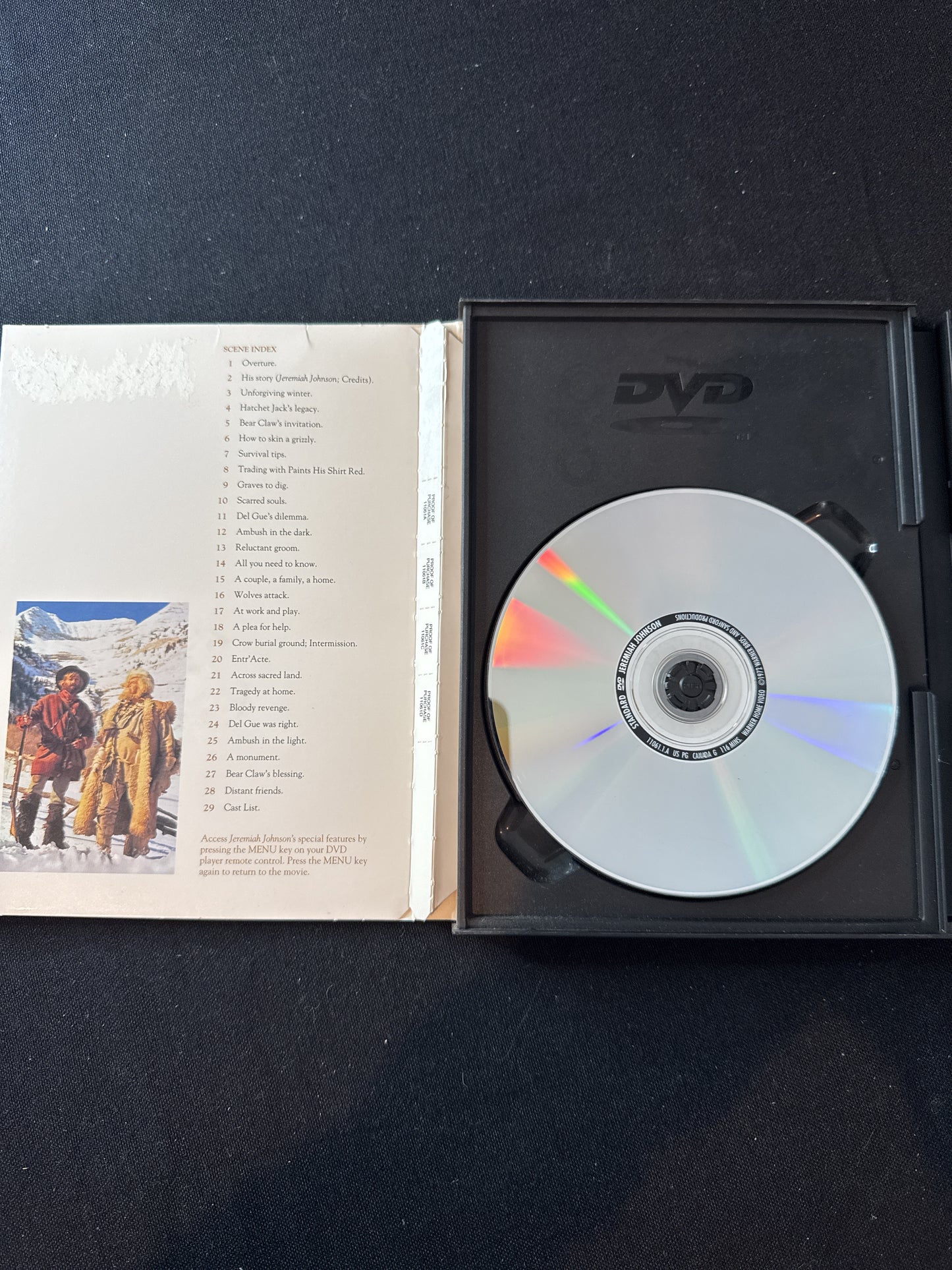 Jeremiah Johnson DVD