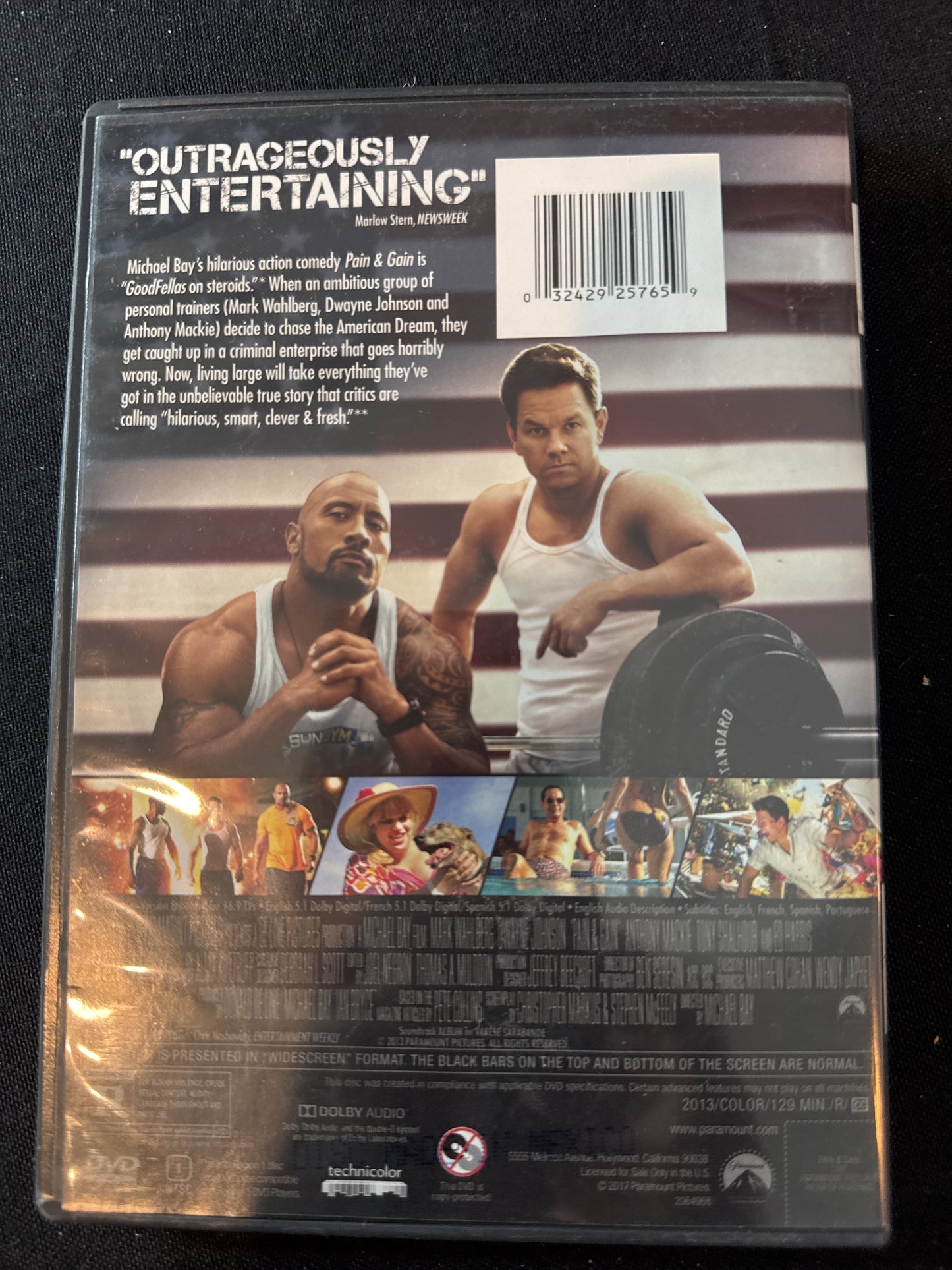 Pain & Gain DVD