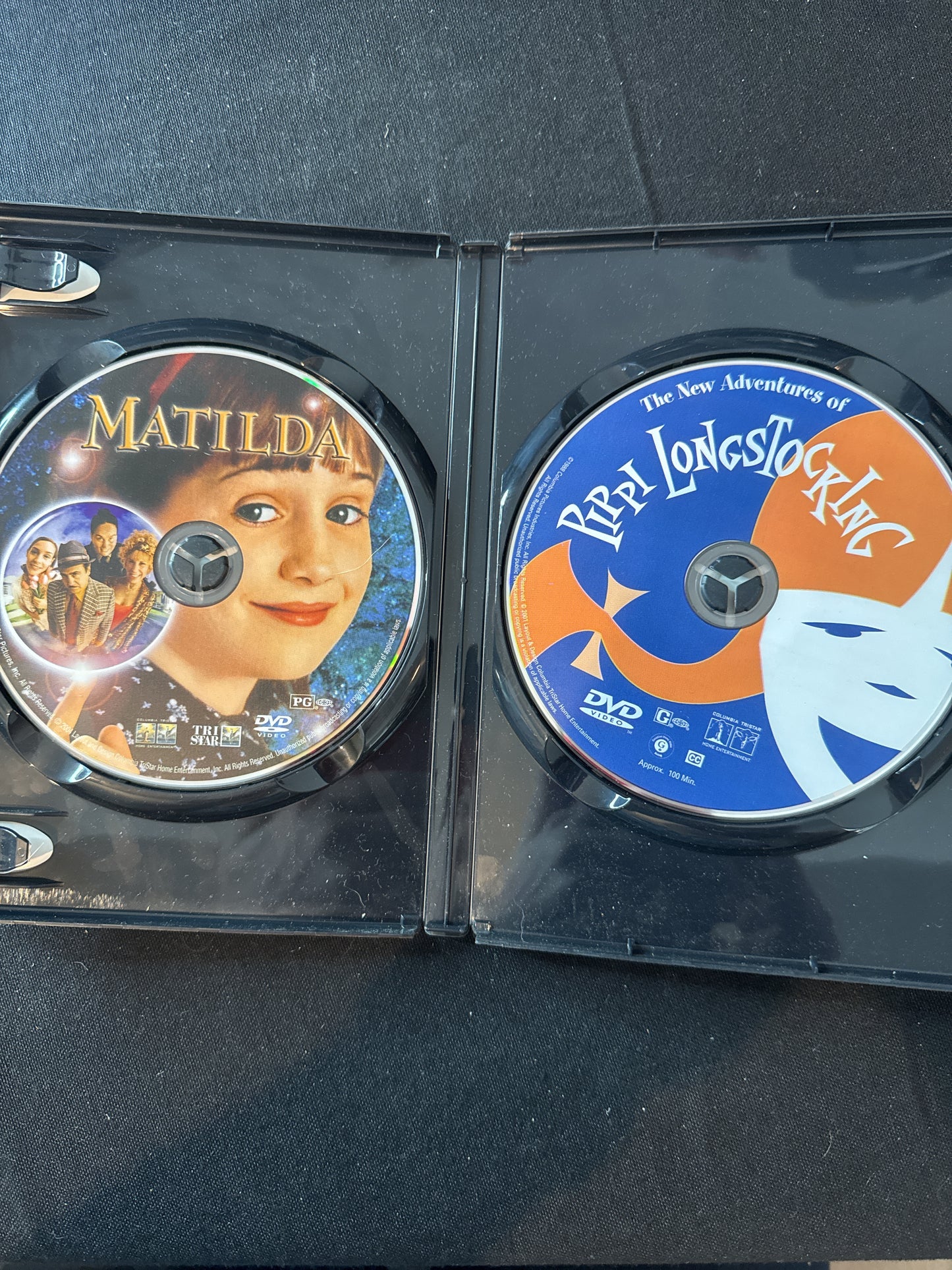Double Feature Matilda and Pippi Longstocking DVDs
