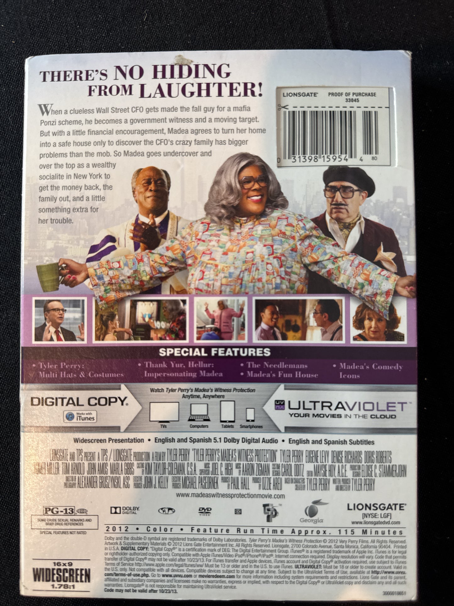 Tyler Perry's Medea's Witness Protection DVD