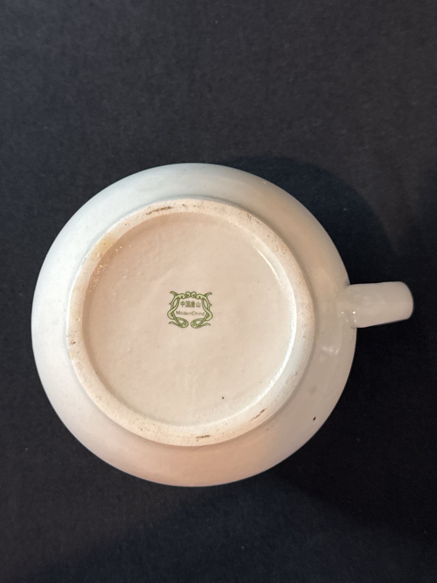 Vintage 1970s Onion Soup Recipe Ceramic Bowl Mug Cup 3.5" Tall