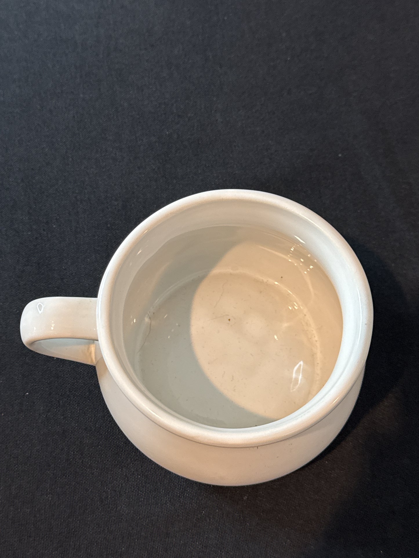 Vintage 1970s Scotch Broth Recipe Ceramic Bowl Mug Cup 3.25" Tall