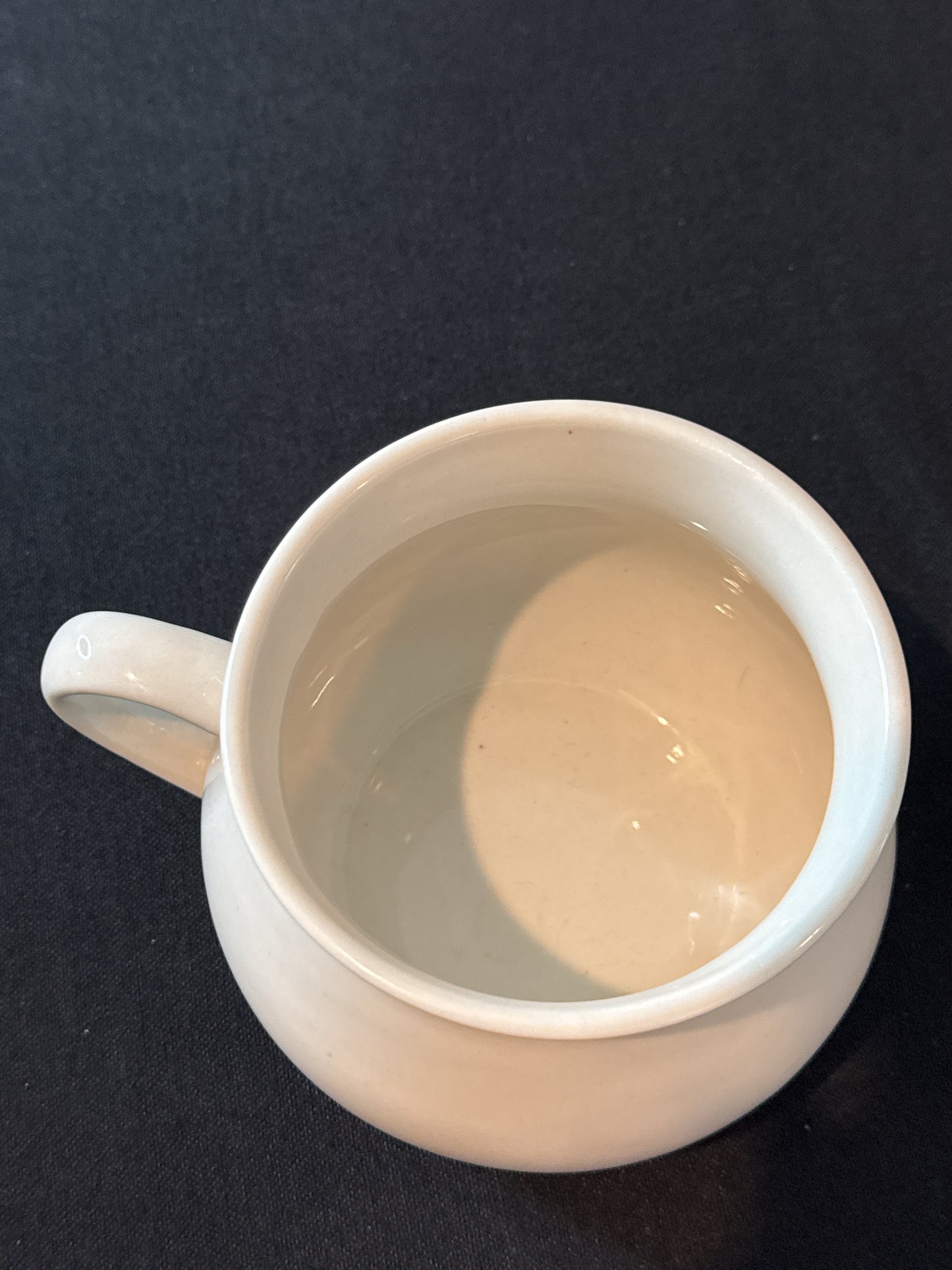 Vintage 1970s Oxtail Soup Recipe Ceramic Bowl Mug Cup 3.5" Tall