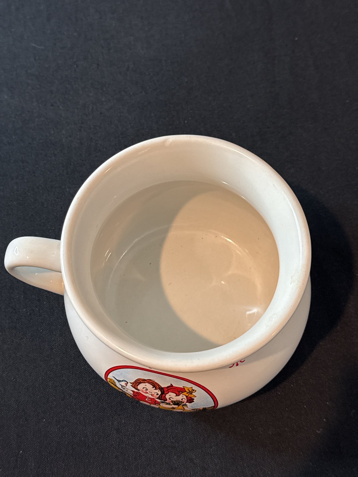 Vintage Campbell Soup Mug Cup Bowl Rare 2000 4" Tall and 4.5" Across at Rim