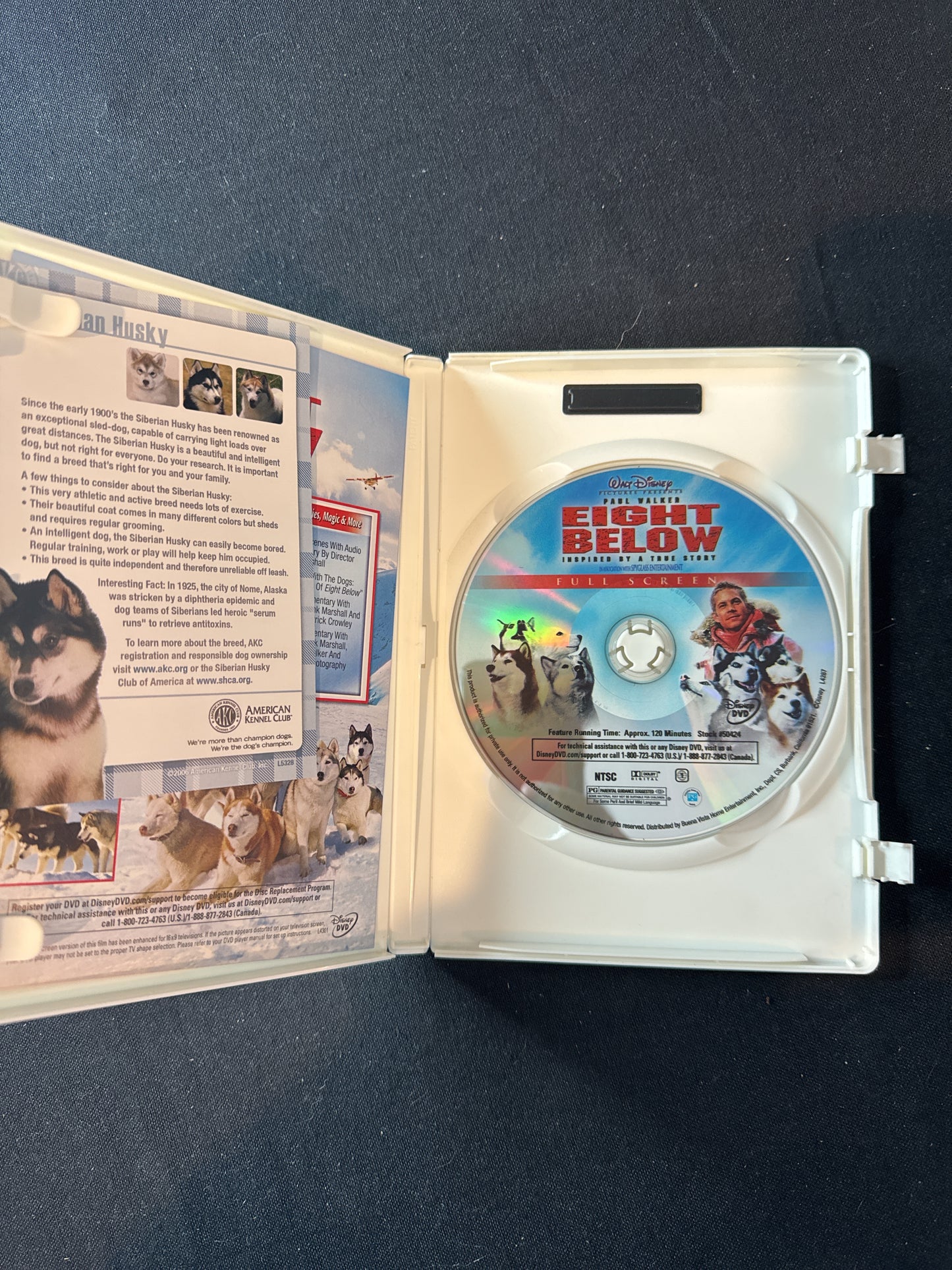 Paul Walker Eight Below DVD