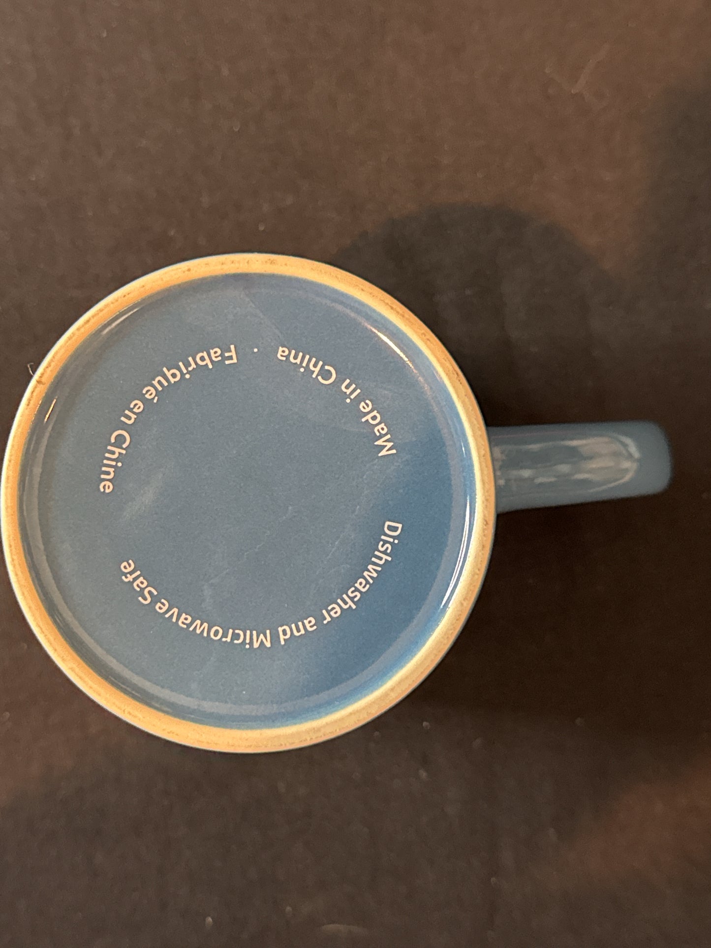 Wild At Heart Life Is Good, Do What You Love, Love What You Do Blue Coffee Mug Cup 4 3/8"